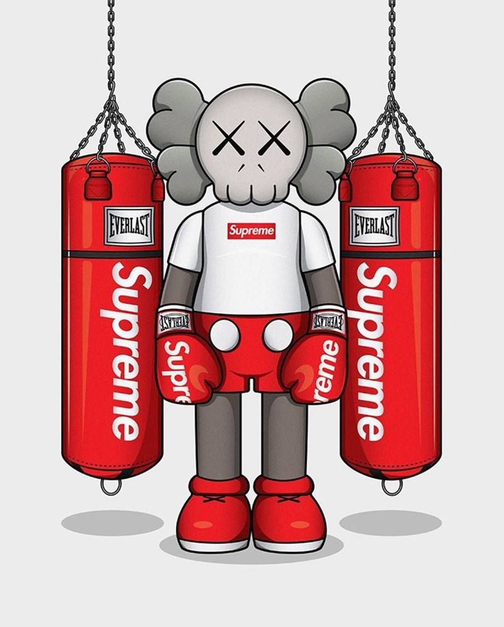 Kaws Supreme Wallpapers - Wallpaper Cave