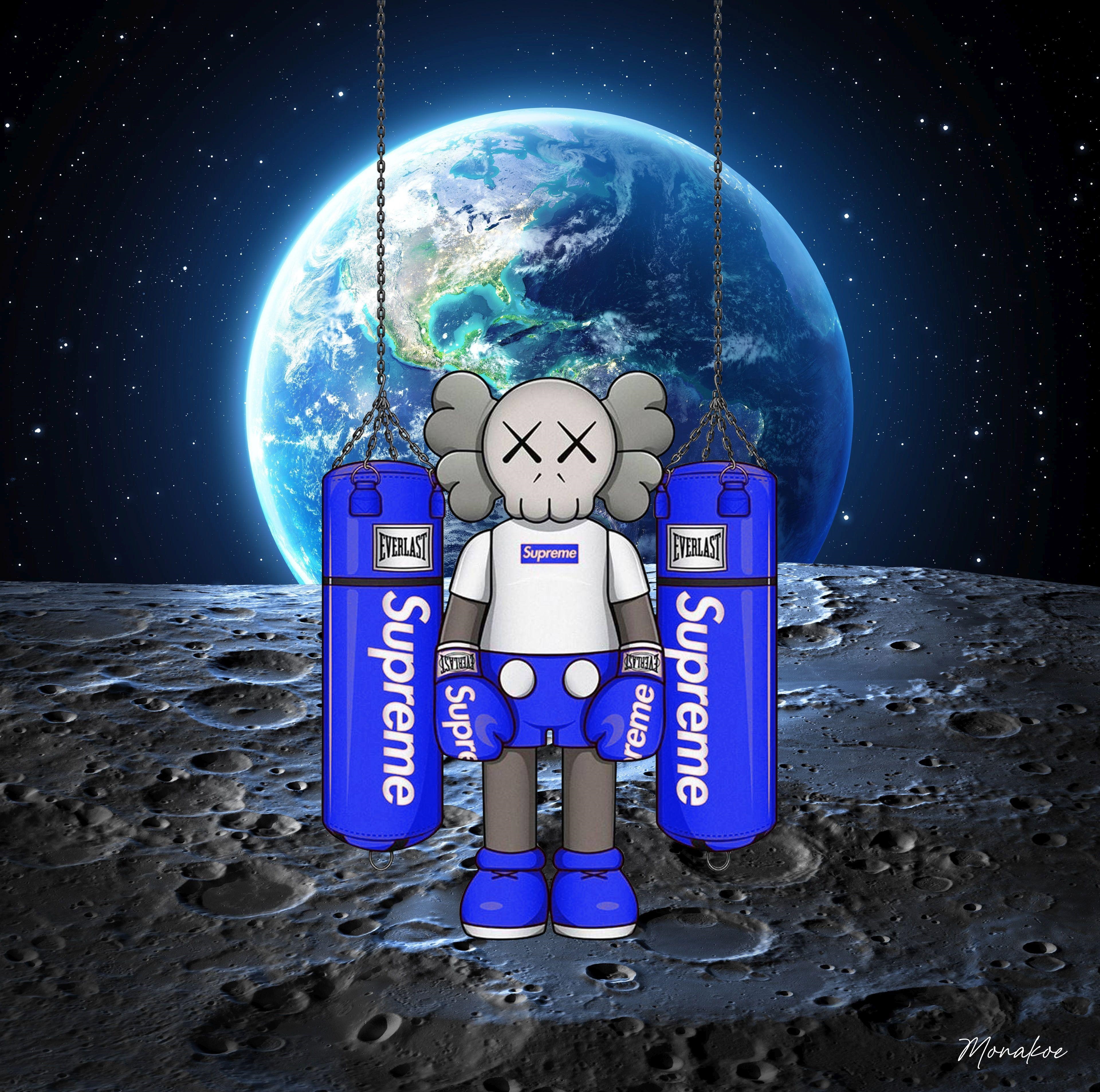 Monakoe. Space Kaws x Supreme