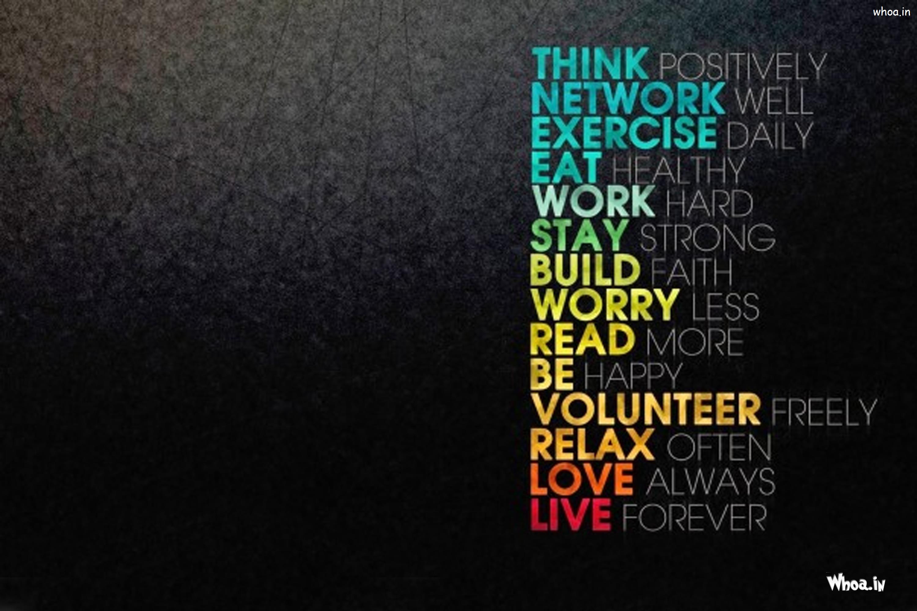 Wallpaper With Inspirational Quote Quotes Wallpaper