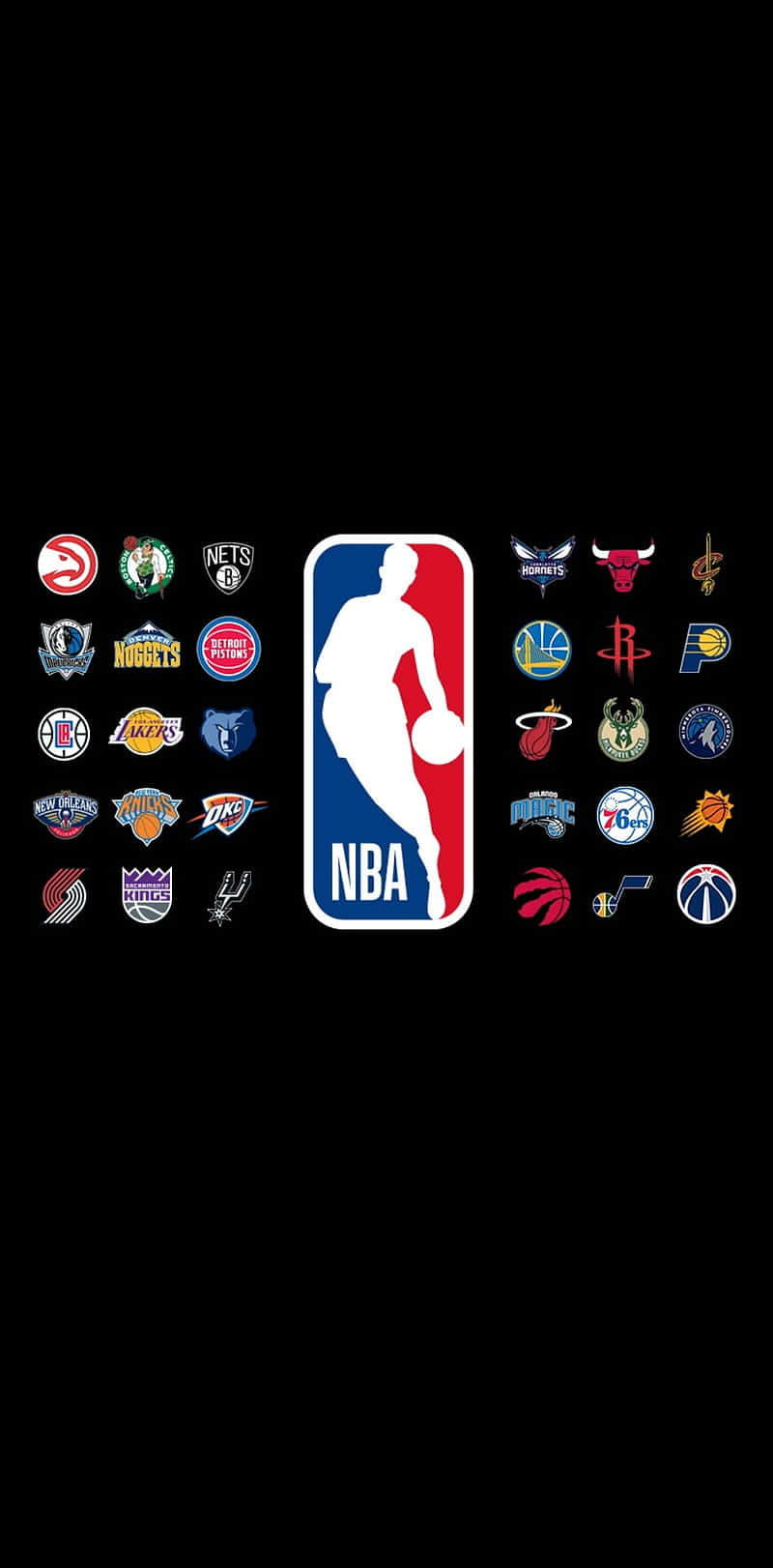 Download Nba Team Logos Wallpaper