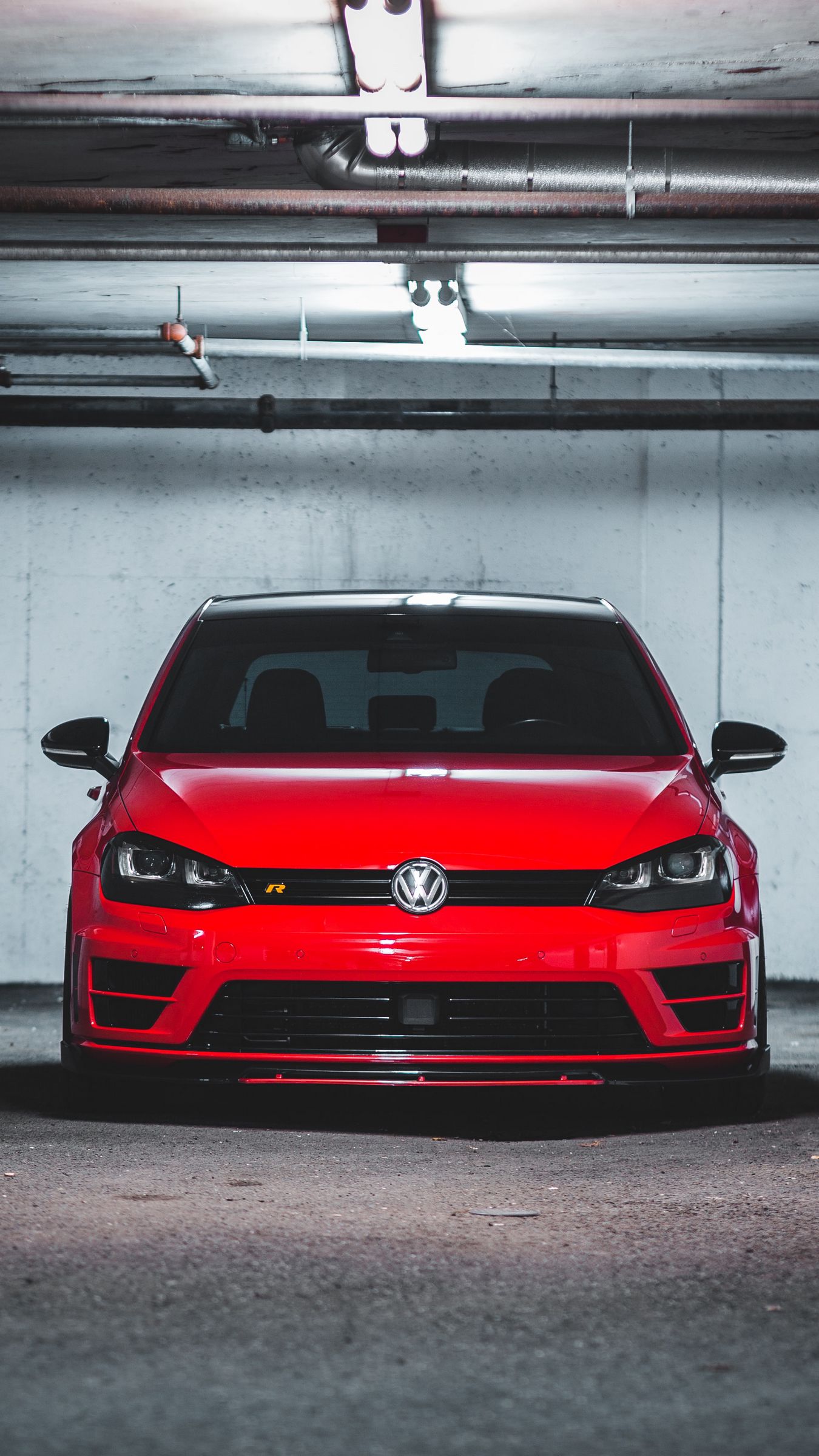Download wallpaper 1350x2400 volkswagen scirocco, volkswagen, car, front view iphone 8+/7+/6s+/for parallax HD background