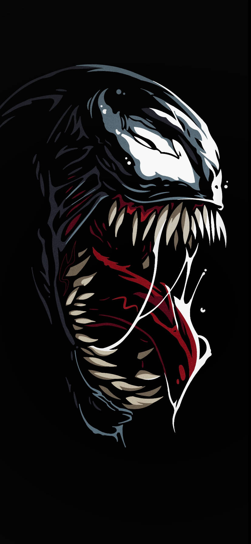 Download Venom Art Marvel iPhone Xr Wallpaper