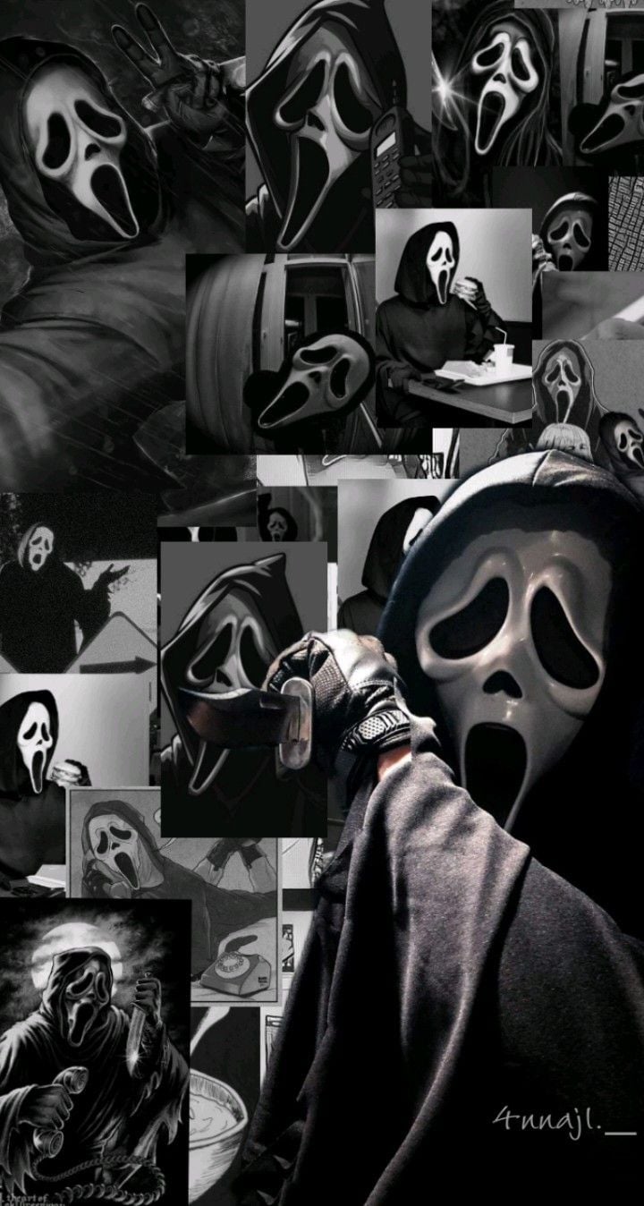 Scream 6 Ghostface 4K Wallpaper iPhone HD Phone #7331j