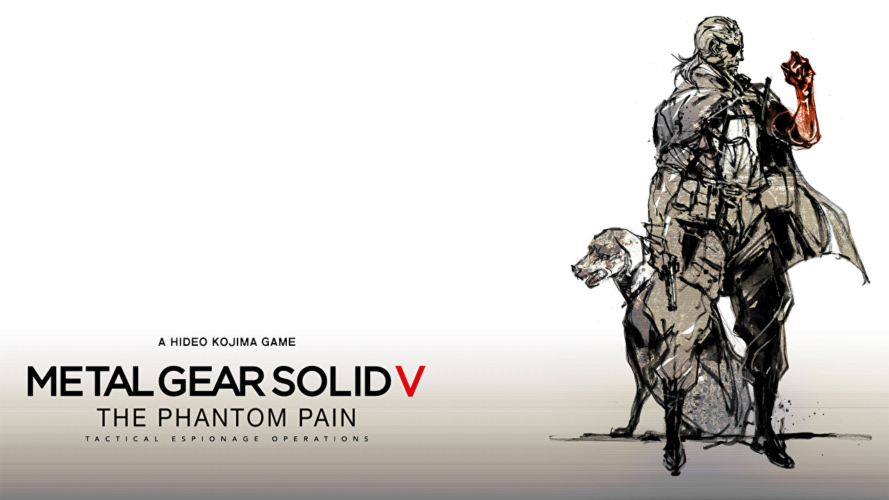 Desktop Wallpaper Metal Gear dog Kojima Productions art Solid V The