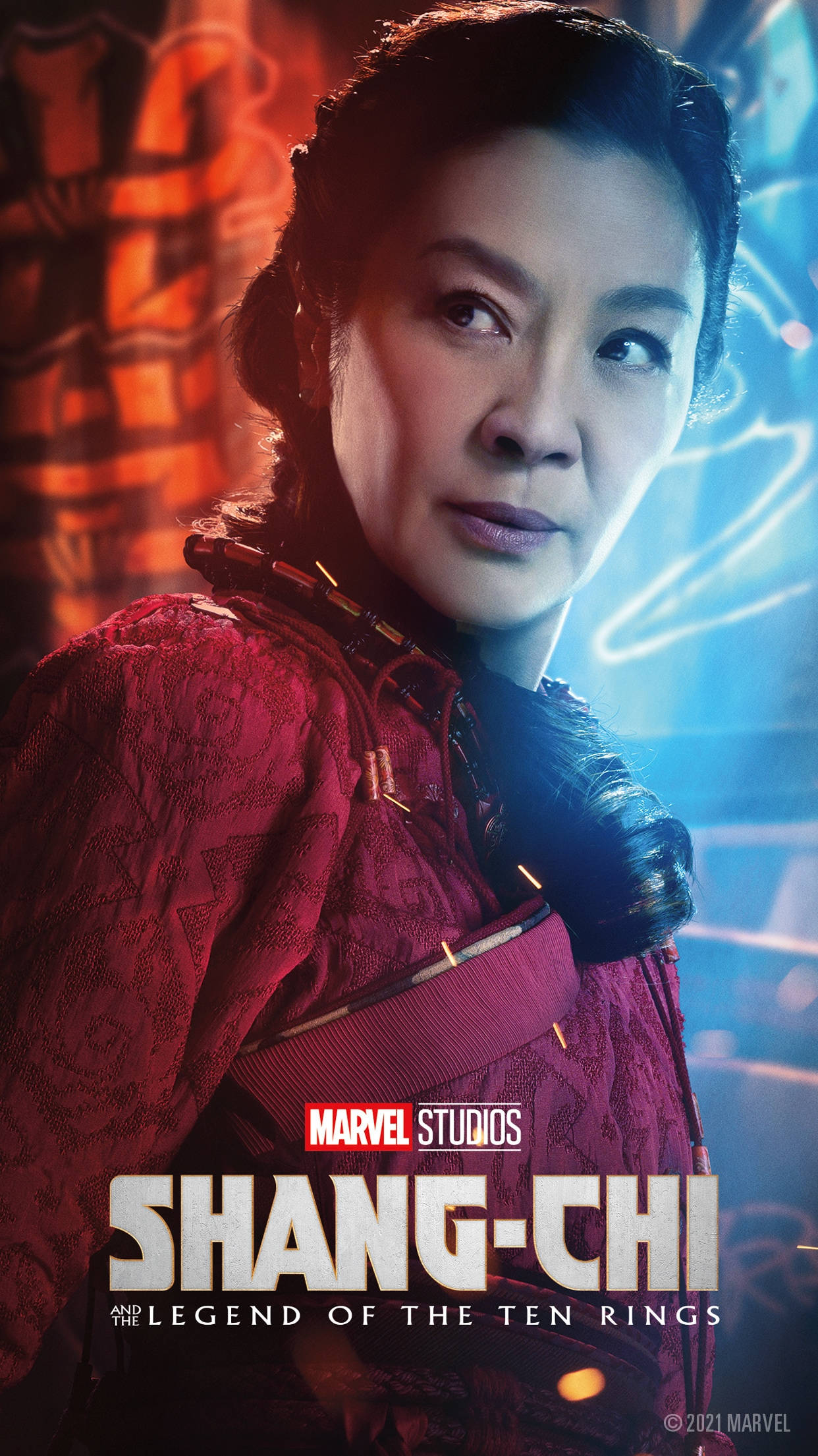 Download Shang Chi Michelle Yeoh Poster Wallpaper