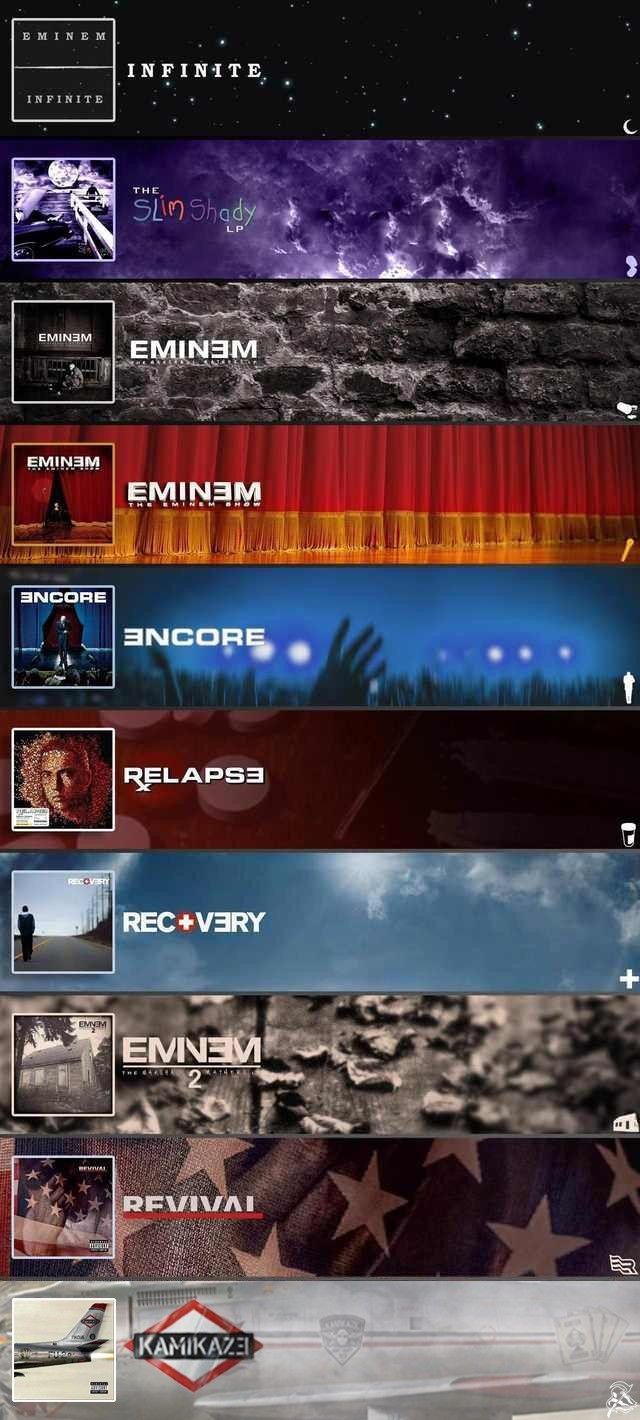 Eminem Albums Wallpapers - Wallpaper Cave