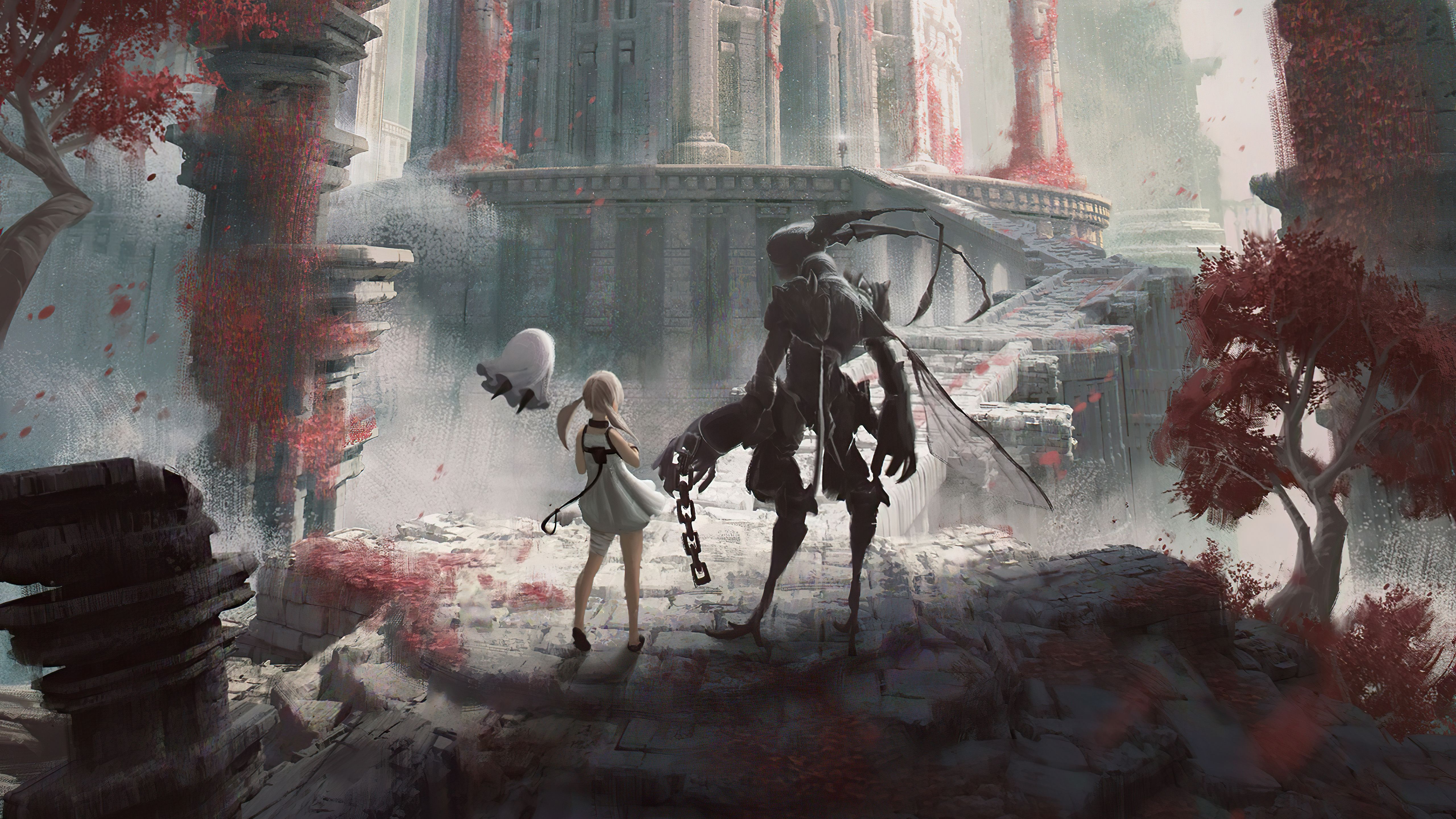 Nier Reincarnation 4k Nier Reincarnation 4k wallpaper. Concept art characters, Reincarnation, Wallpaper