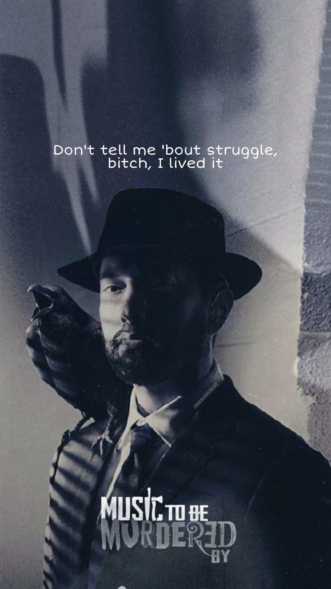 Made this eminem wallpaper for phones