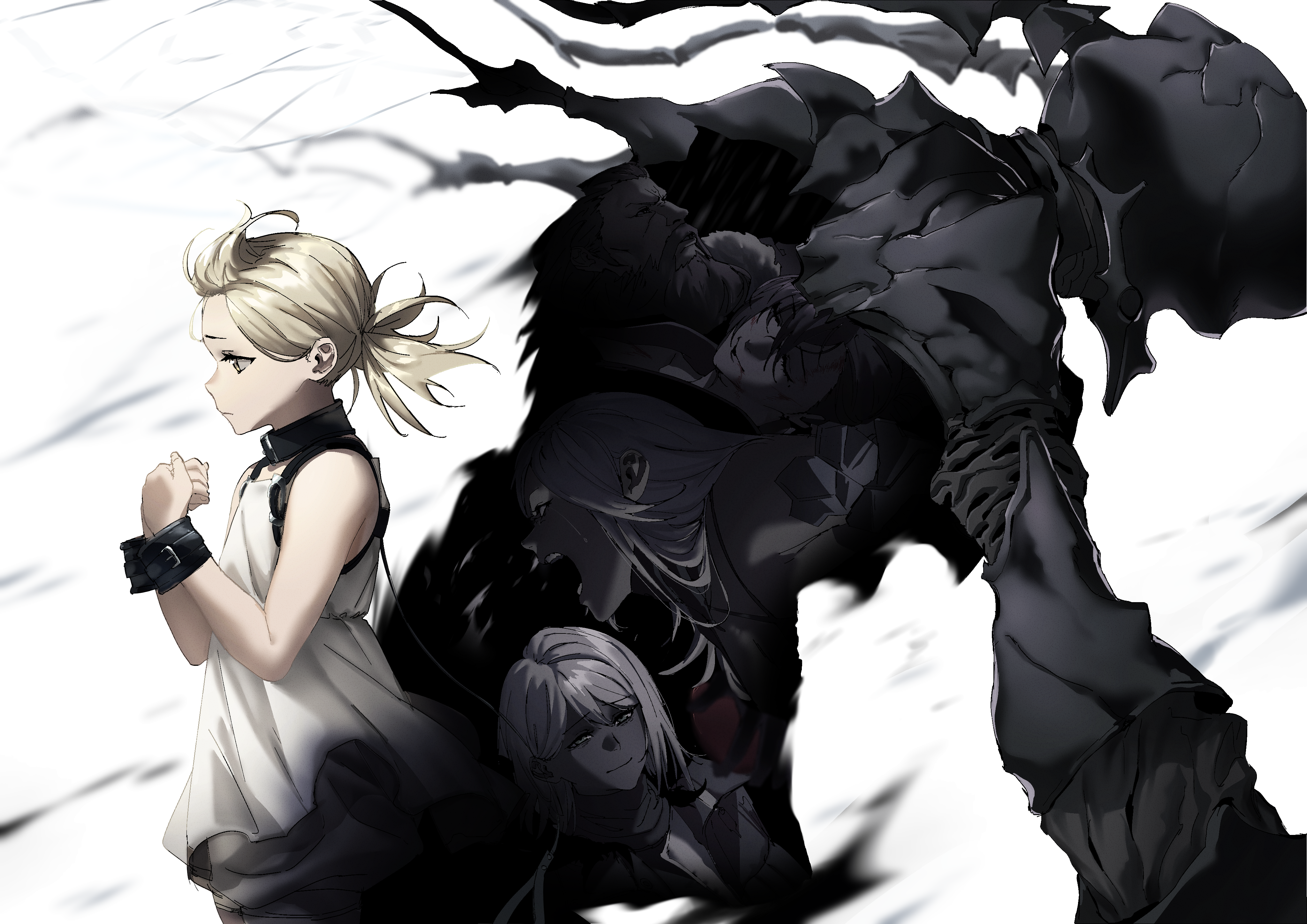 NieR Reincarnation 4K, Kuroki Kaibutsu, Fio (Nier) Gallery HD Wallpaper