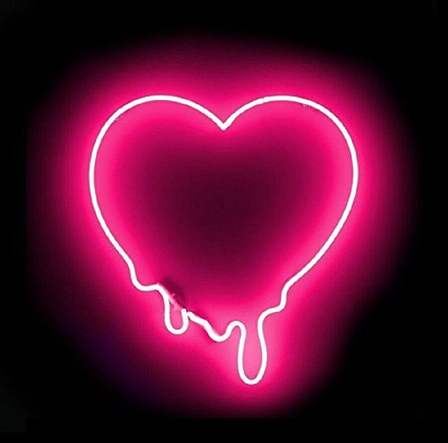 Make My Heart Melt Pink Love Acrylic Neon Lamp Sign 14x10 Beer Nightlight EY