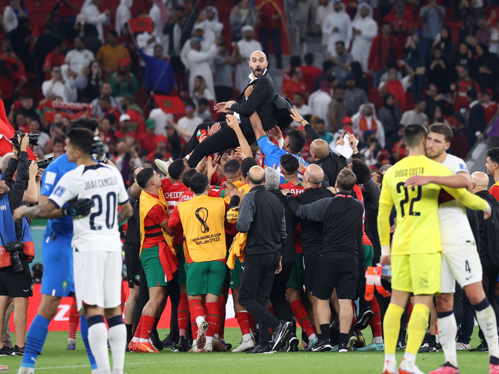 Photos: The best moments of Morocco's historic World Cup campaign