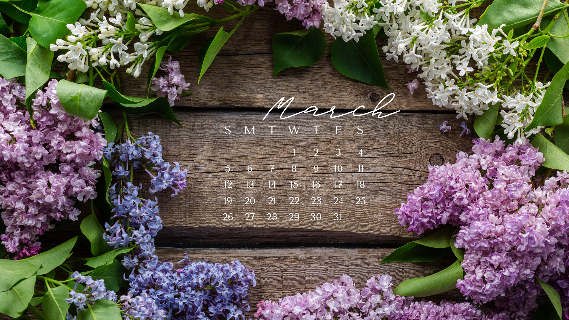 FREE MARCH 2023 DESKTOP CALENDAR BACKGROUNDS (EASY DOWNLOAD)