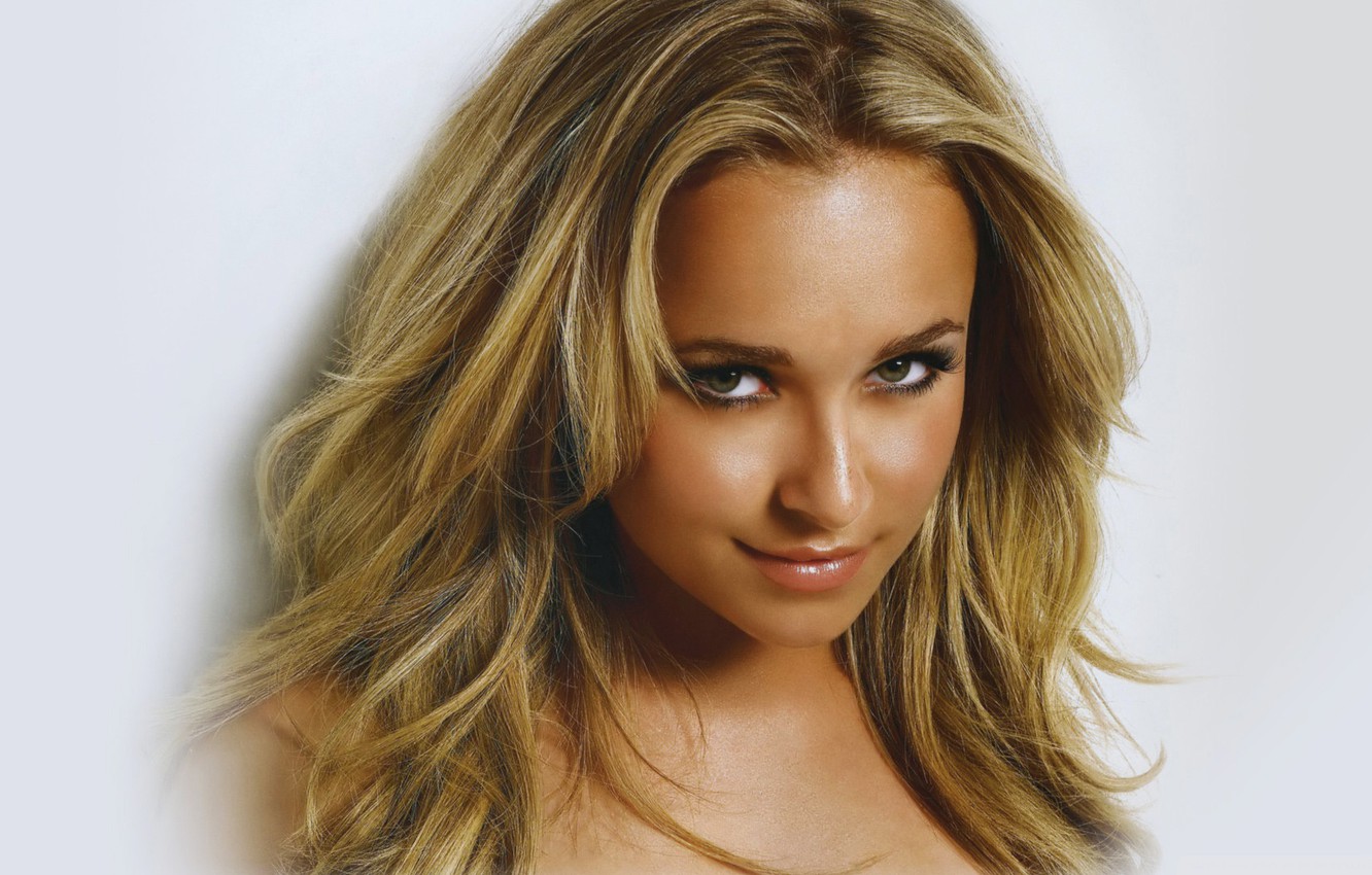 Wallpaper look, smile, actress, blonde, beauty, Hayden panettiere, Hayden Panettiere image for desktop, section девушки