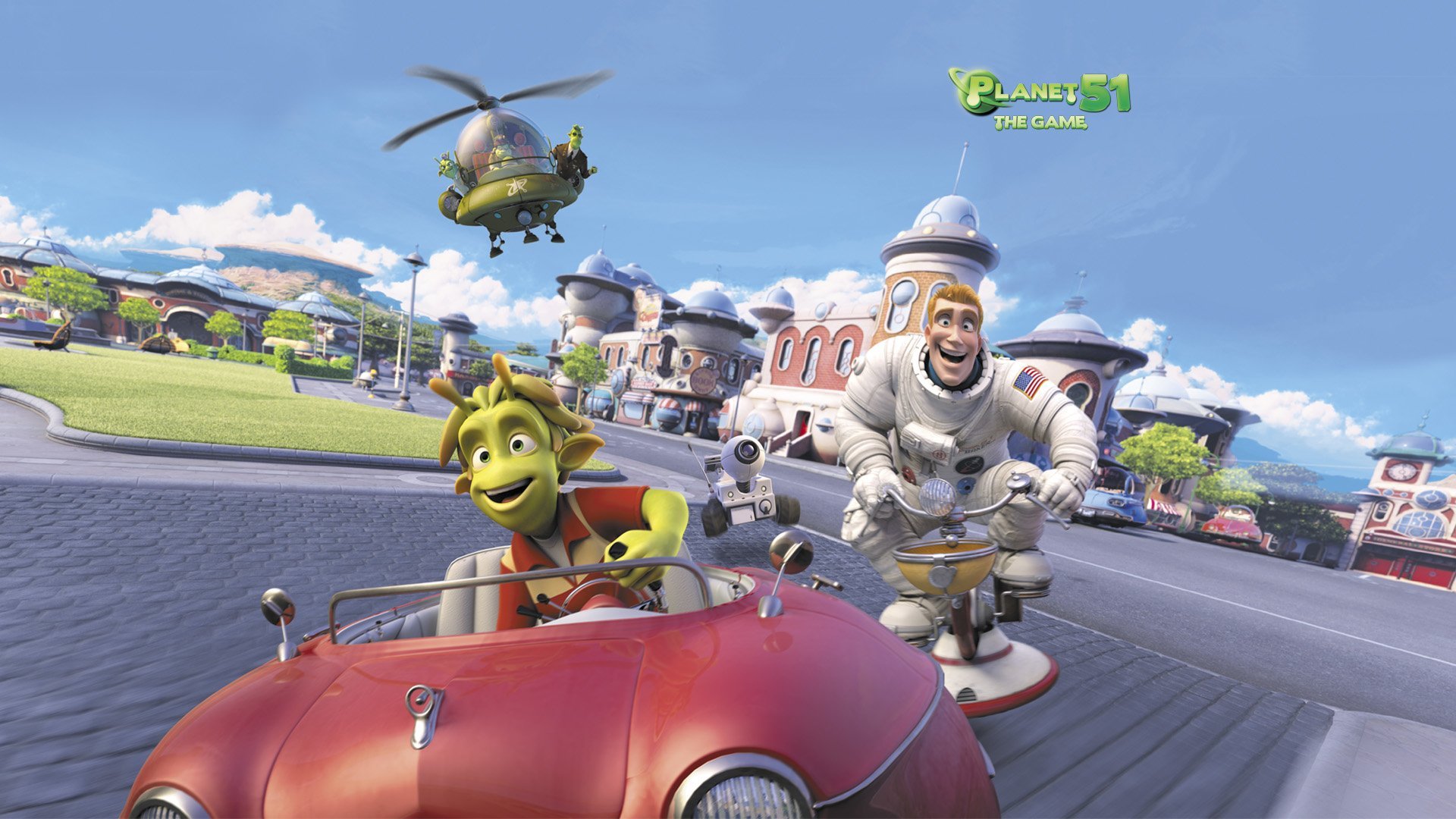 Planet 51: The Game HD Wallpaper and Background