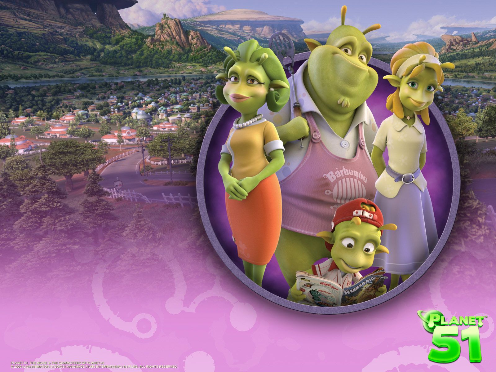 Planet 51. Animation movie, Animation, Planets wallpaper
