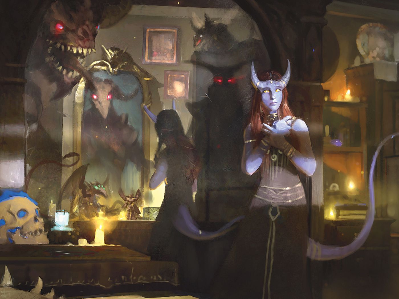 You can try out some of D&D's new Ravenloft book right now, for free