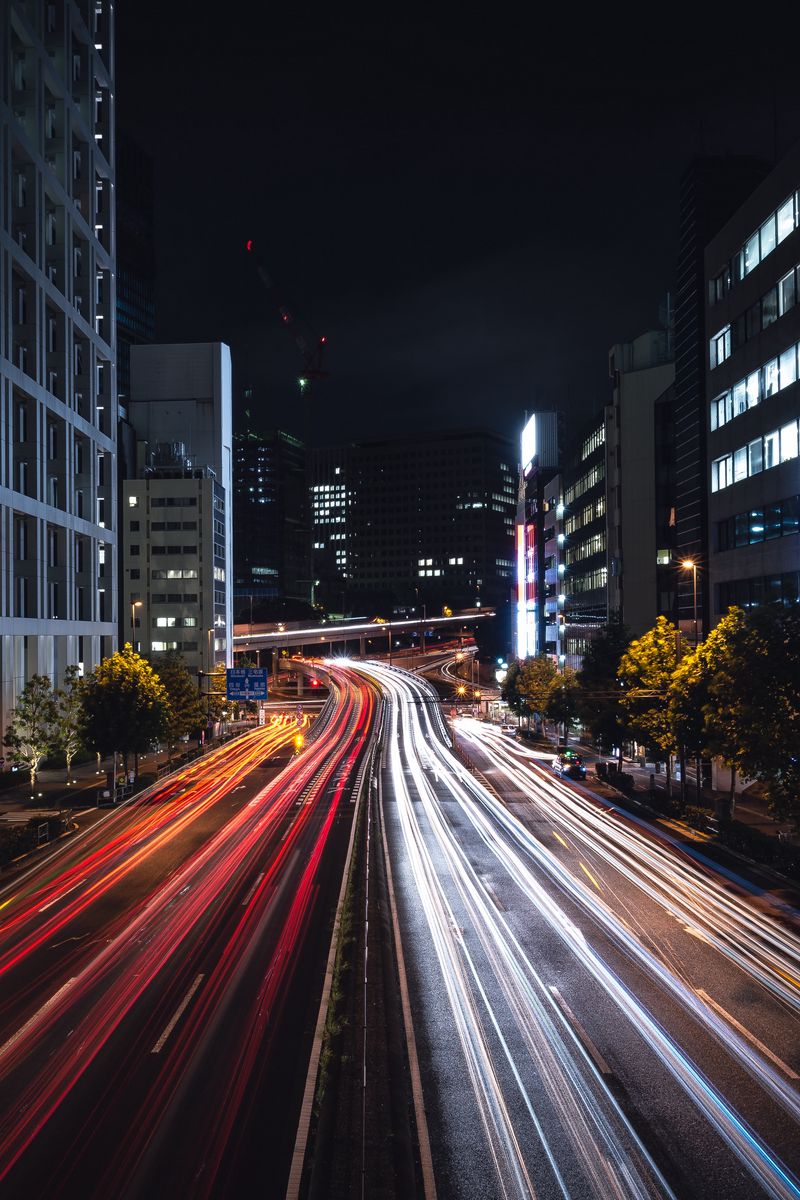 Download Wallpaper 800x1200 Akasaka, Minato, Japan, Night City Iphone 4s 4 For Parallax HD Background