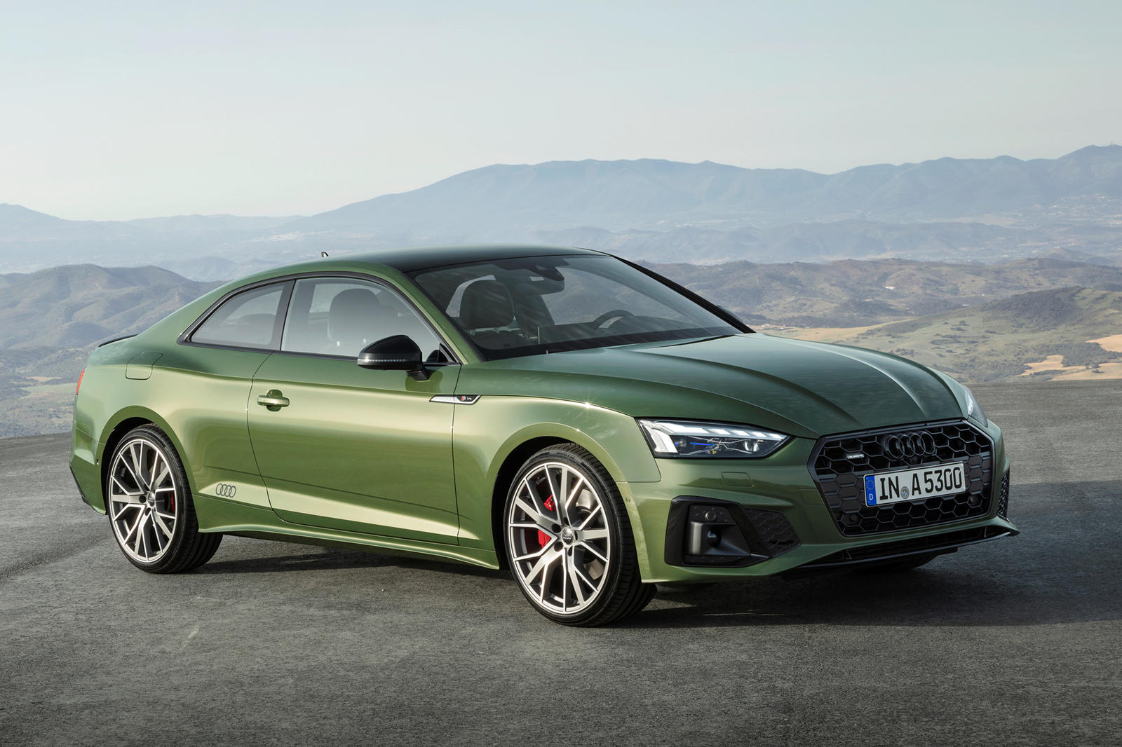 2023 Audi A5 Coupe Exterior Colors & Dimensions: Length, Width, Tires