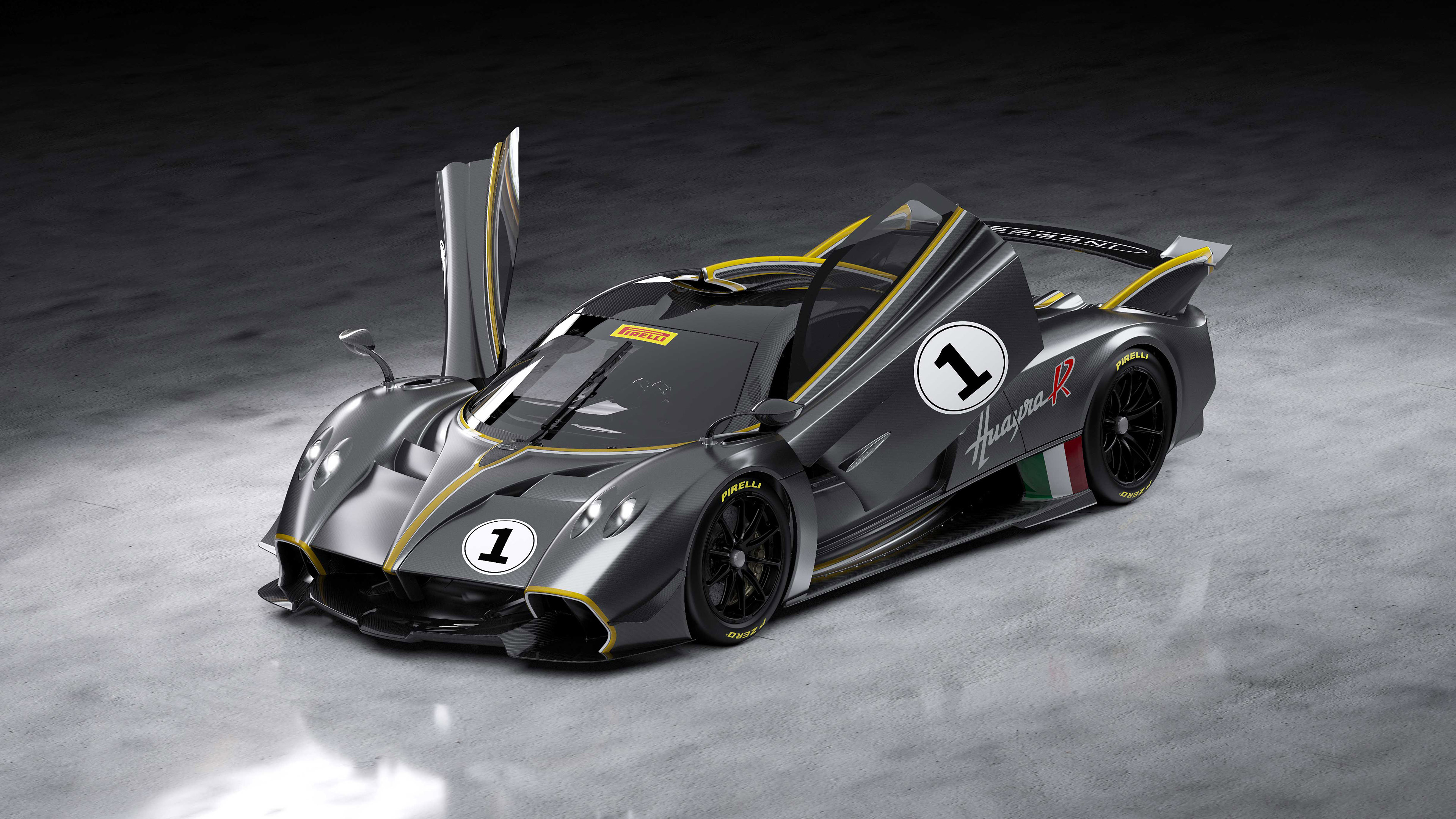 Pagani Huayra R 4K, Pagani Huayra, Silver Car, Sport Car, Pagani, Supercar, Car Gallery HD Wallpaper