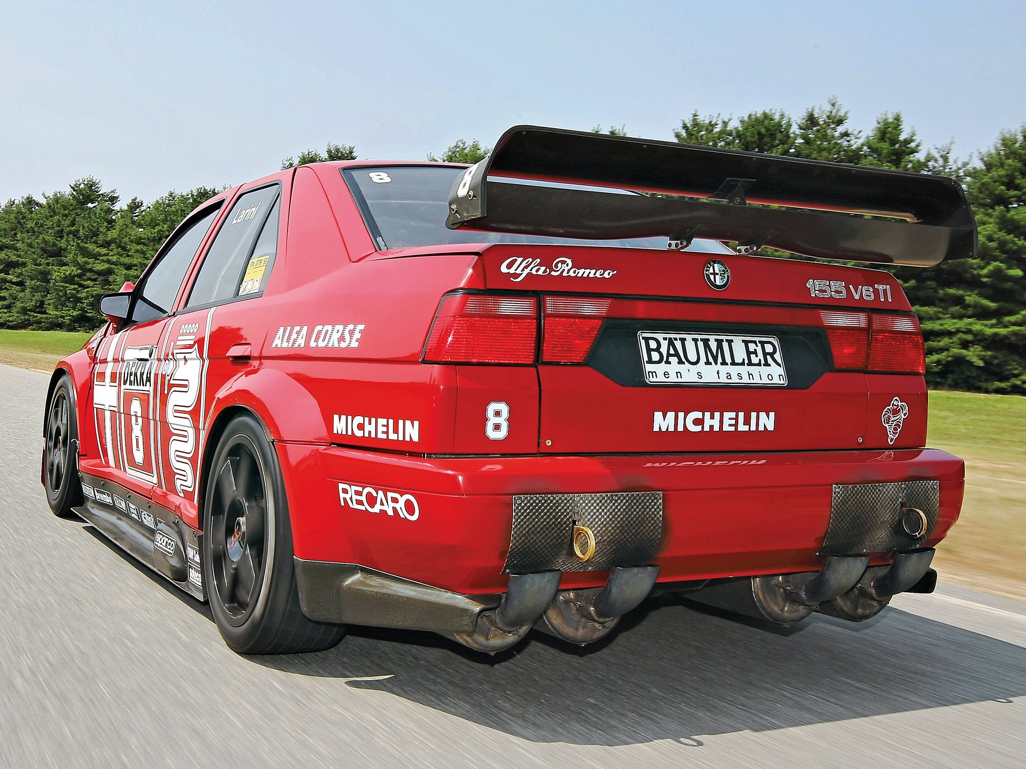 Alfa, Romeo, V T i, Dtm, se Race, Racing Wallpaper HD / Desktop and Mobile Background