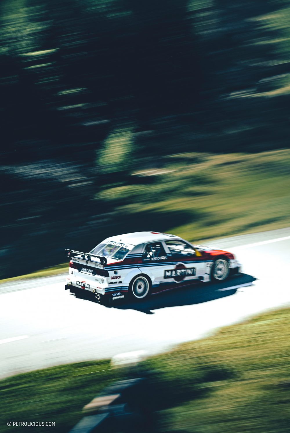 Italy's Greatest Touring Car: Experiencing The Alfa Romeo 155 V6 TI DTM High In The Swiss Alps • Petrolicious