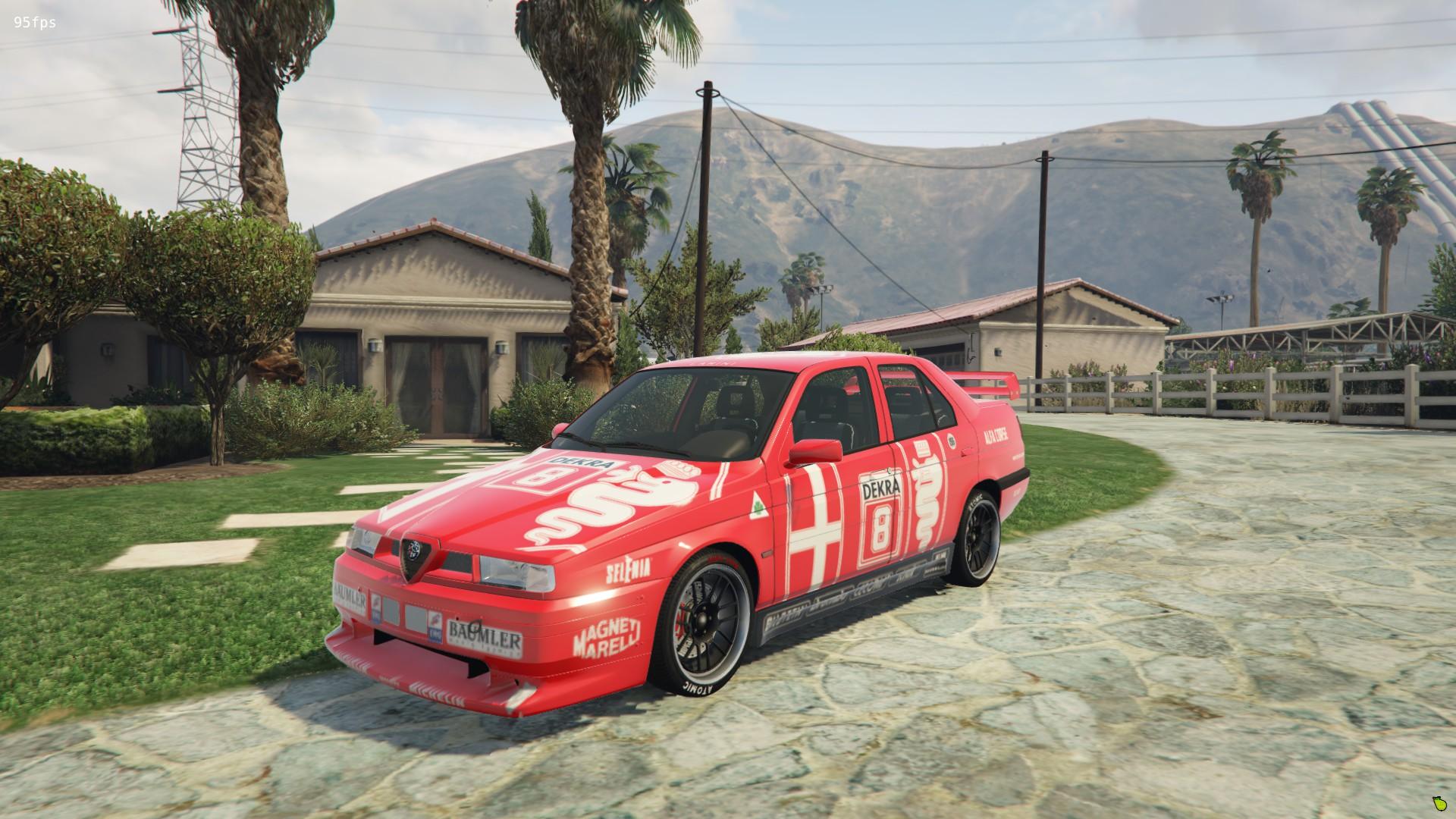 Alfa Romeo 155 Q4 Dekra Livery