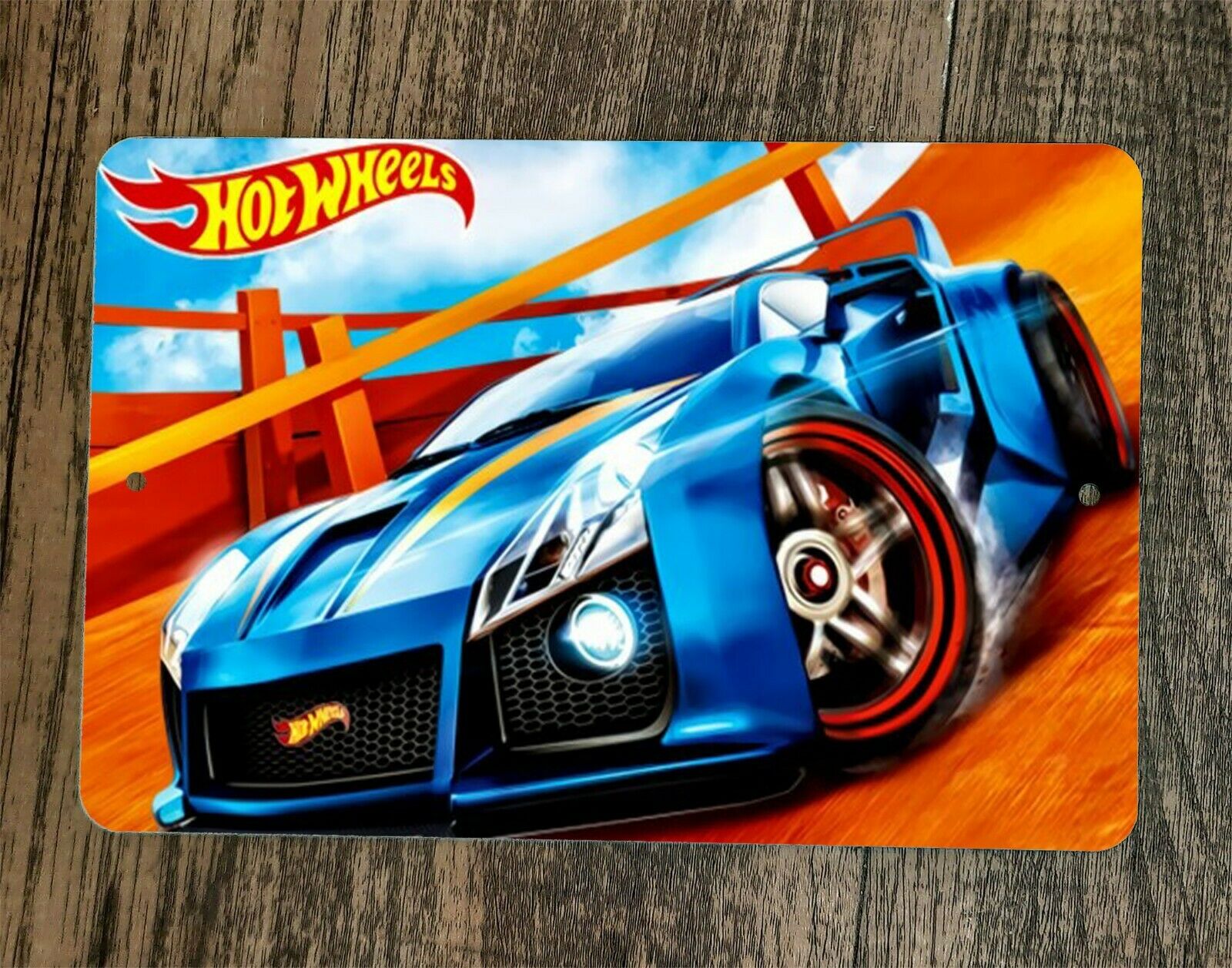 Hot Wheels Cool Car Poster Art 8x12 Metal Wall Car Sign Garage Poster