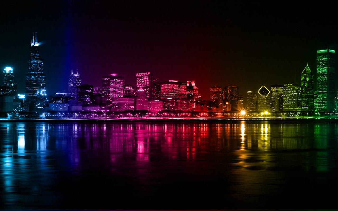 Rainbow City Wallpaper Free Rainbow City Background
