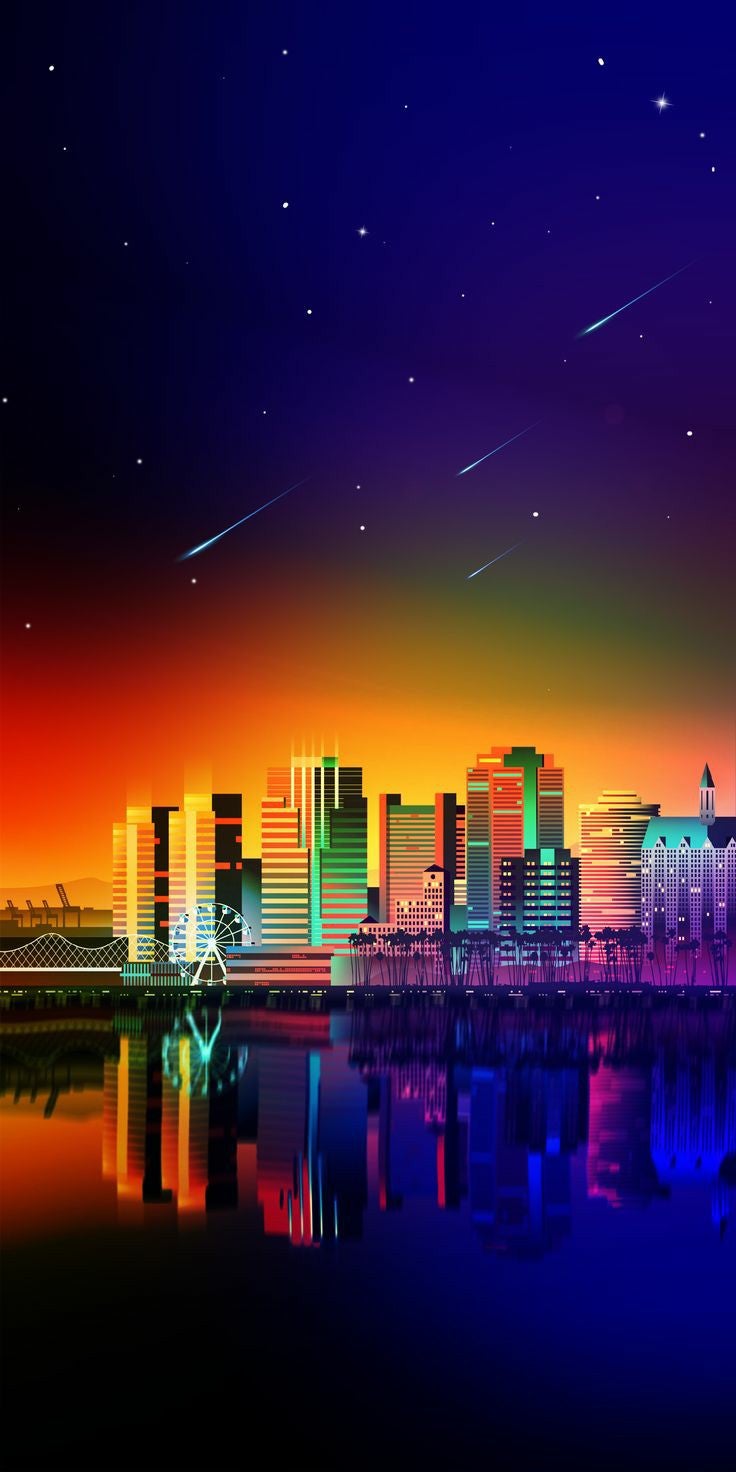 Rainbow City HQ Wallpaper in comments