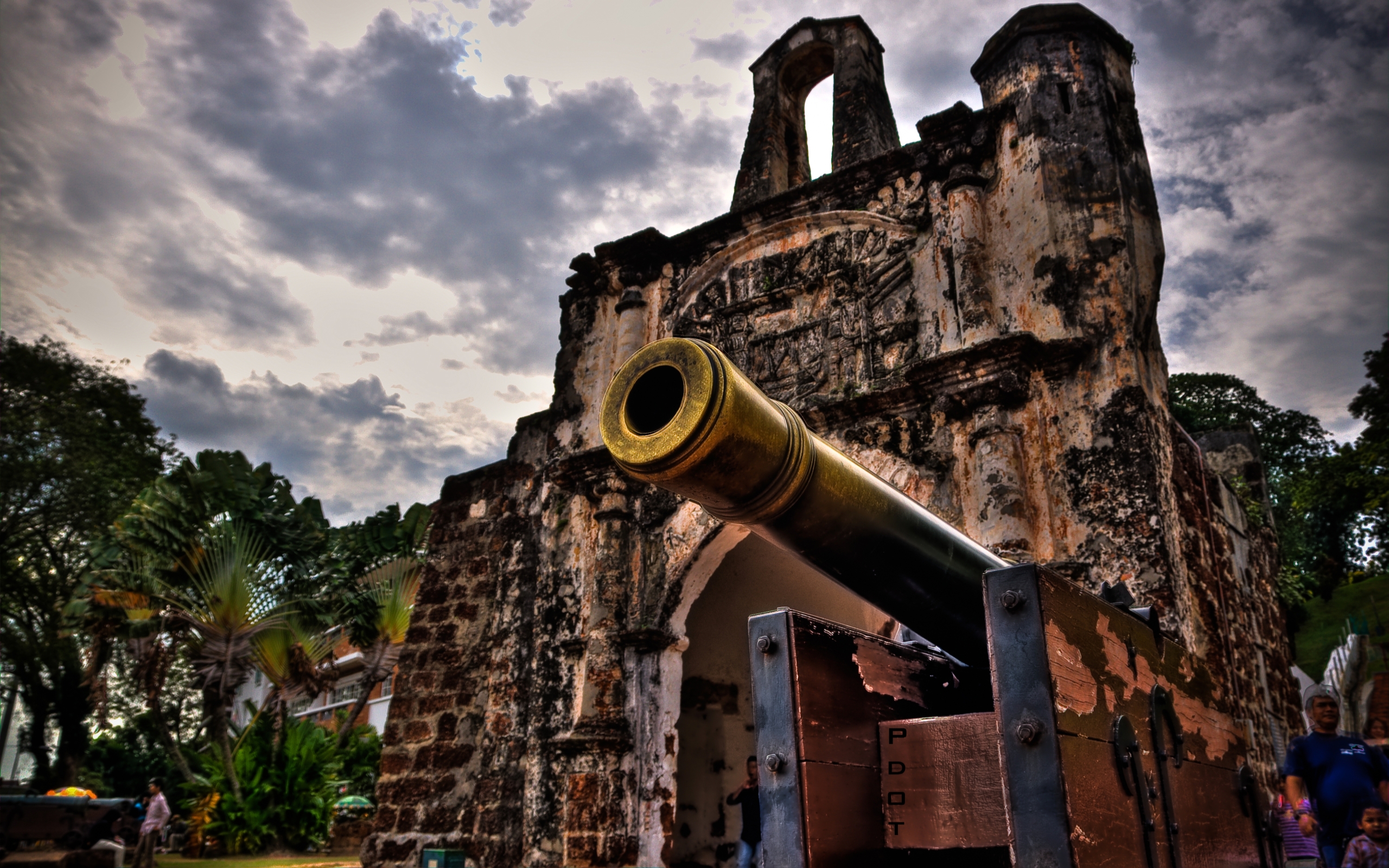Famosa Fortress In Malacca HD Wallpaper und Hintergründe