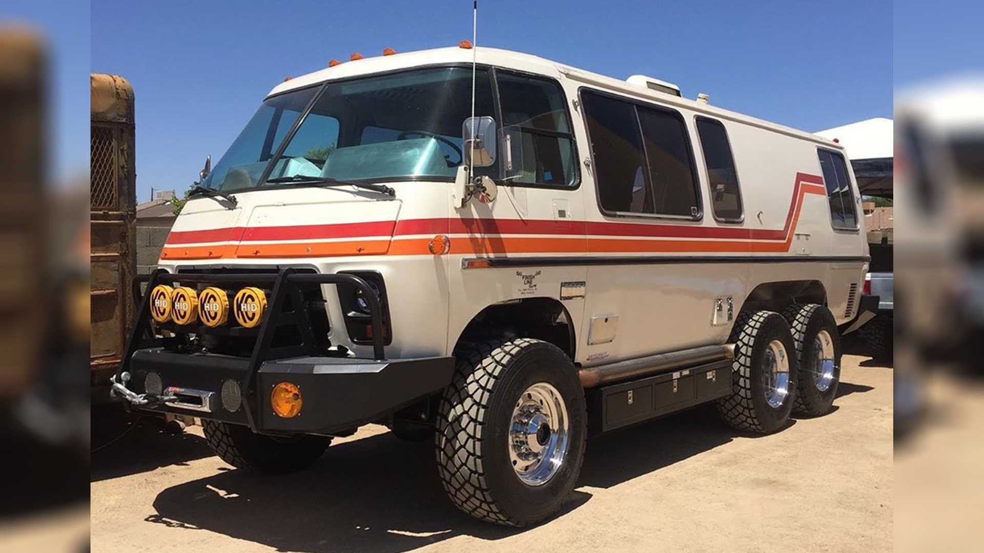 This Crazy Custom GMC Motorhome 6x6 Is Far From Finished