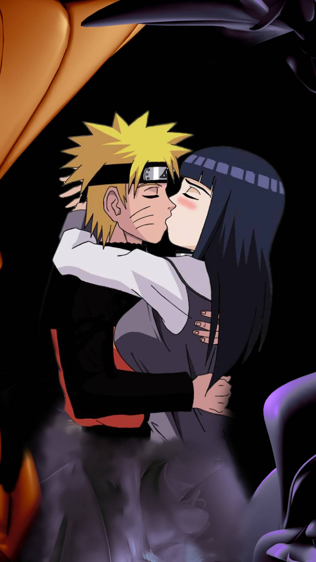Download Naruto And Hinata Kiss IPhone Wallpaper