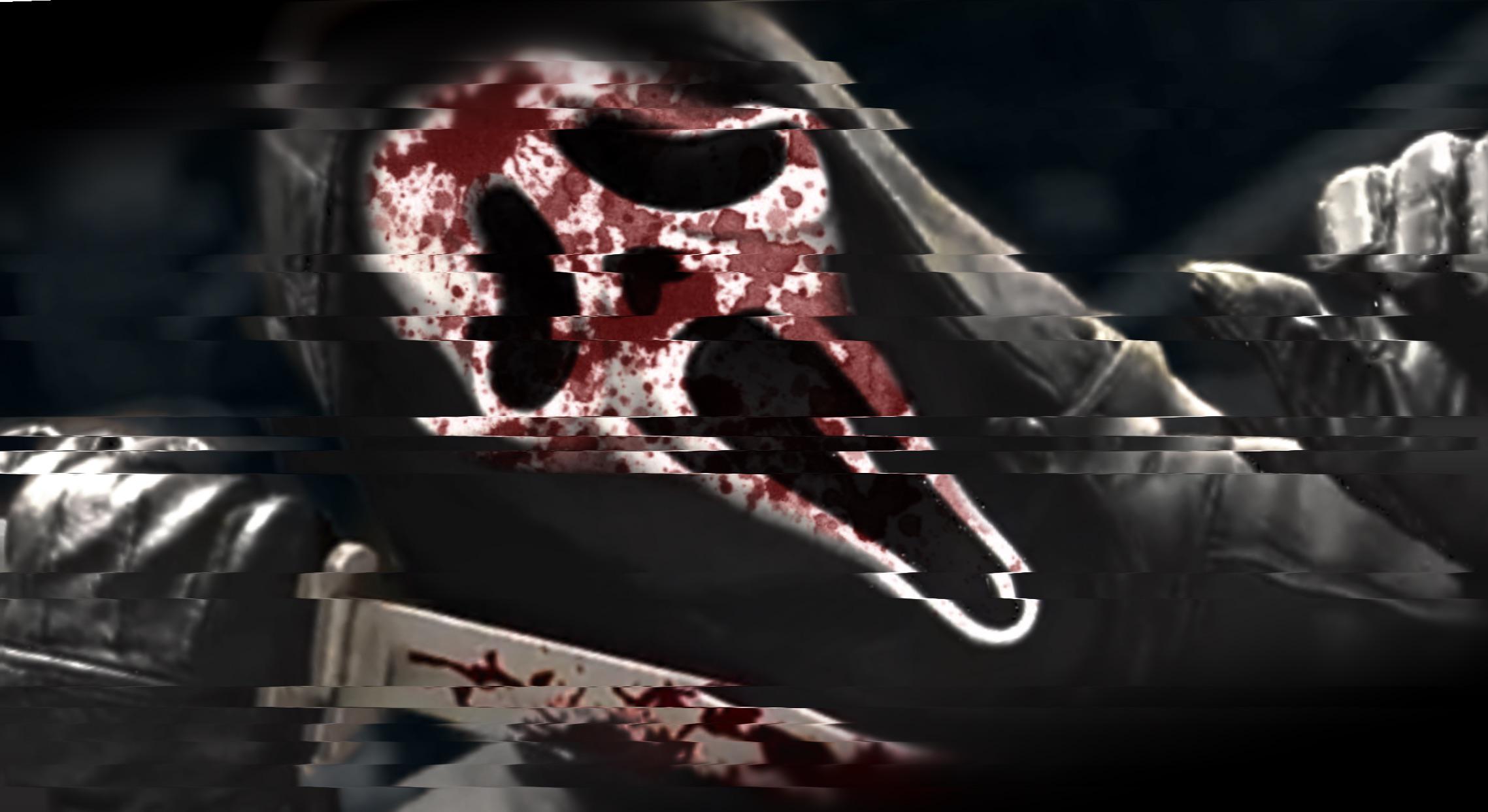 The Ghostface Wallpaper By Me In My Series If Killers. This One Is For Desktop Proportions