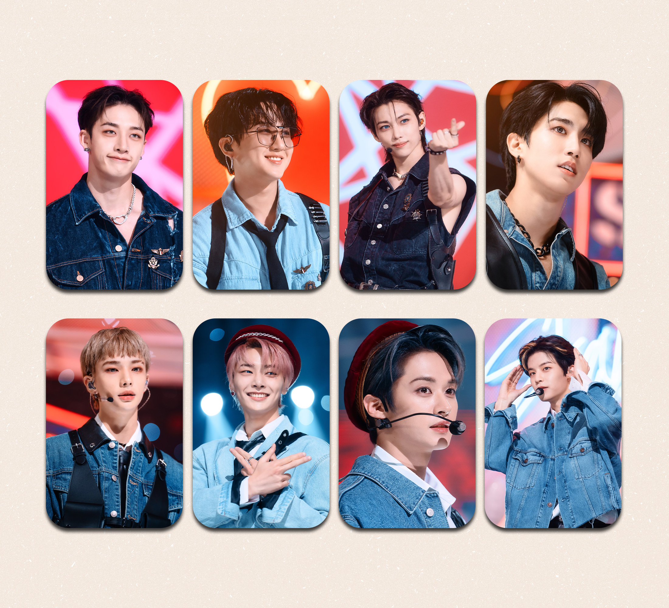 Stray Kids Case 143 'SBS Inkigayo' Photocards