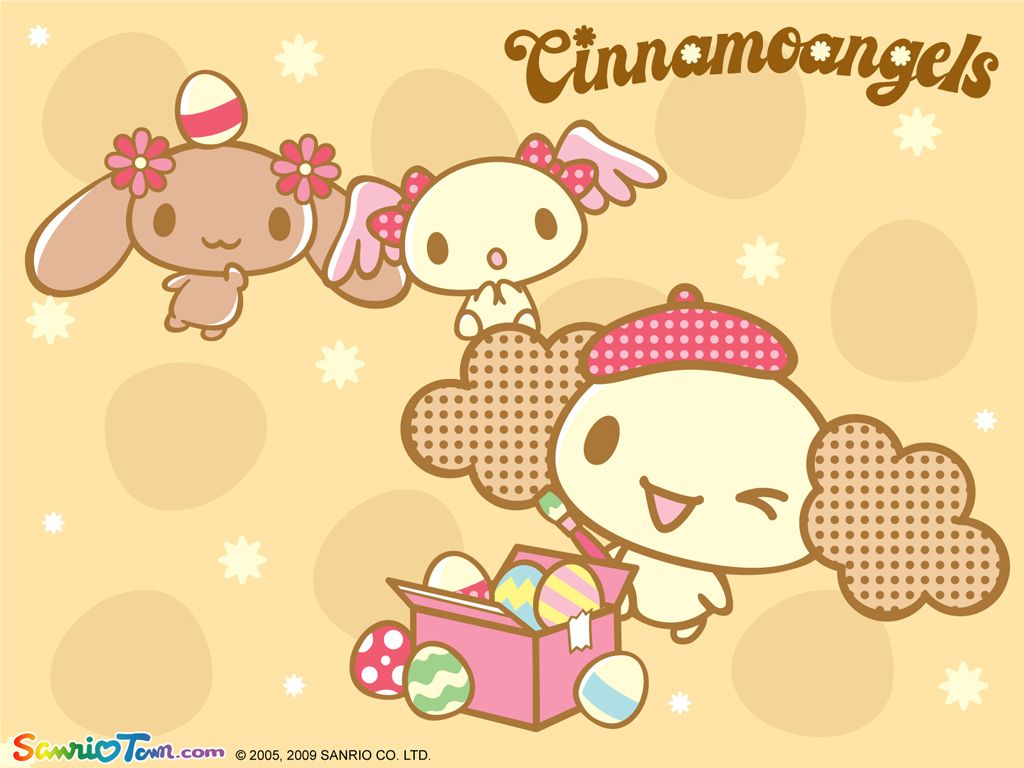 Cinnamoroll Wallpaper: Cinnamoangels Wallpaper. Sanrio wallpaper, Sanrio, Sanrio characters