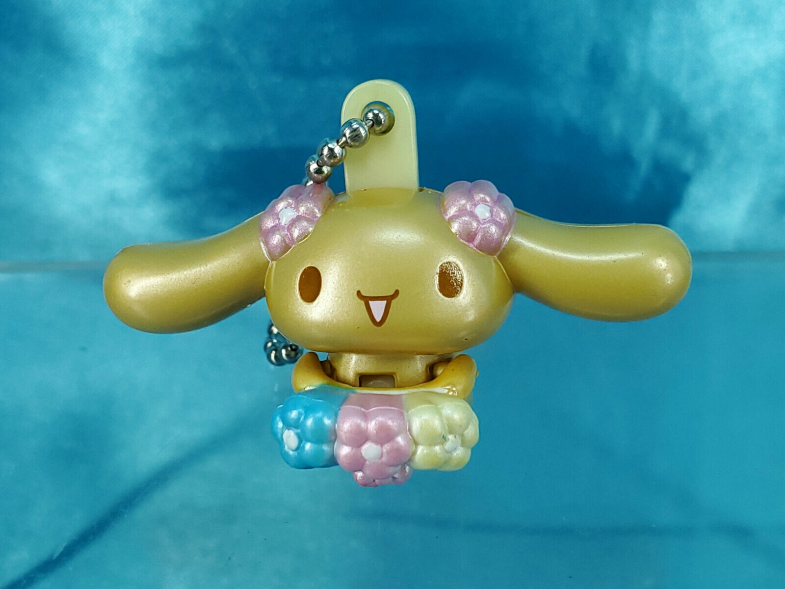 Bandai Sanrio Cinnamoroll Action Mini Figure Keychain Mocha 4543112389619