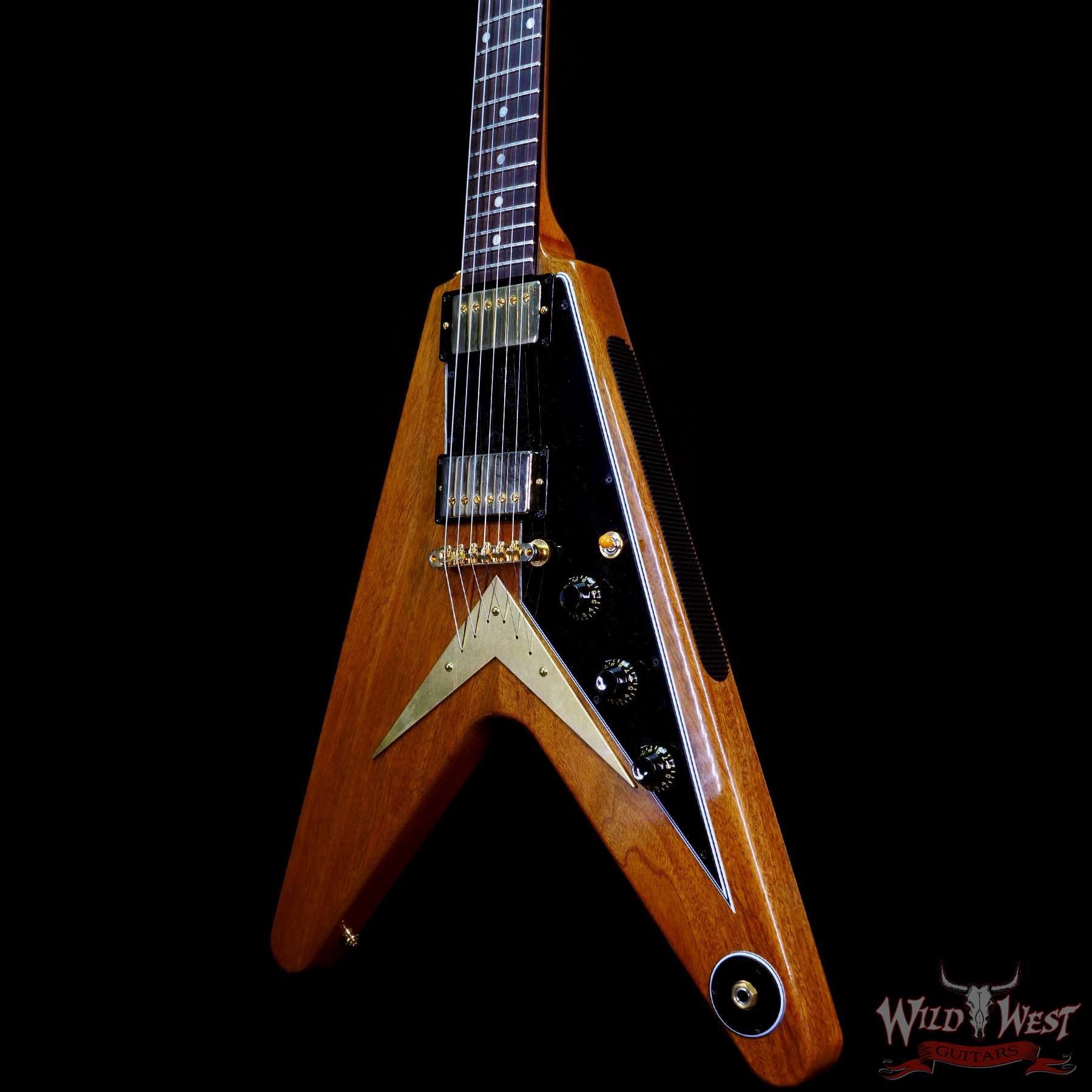 Gibson Custom Shop Designer 1958 Mahogany Flying V Walnut West Guitars