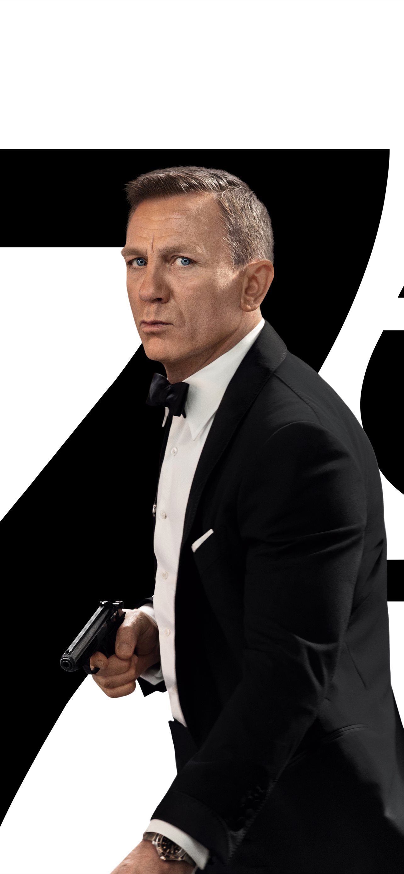 daniel craig as james bond no time to die iPhone Wallpaper Free Download
