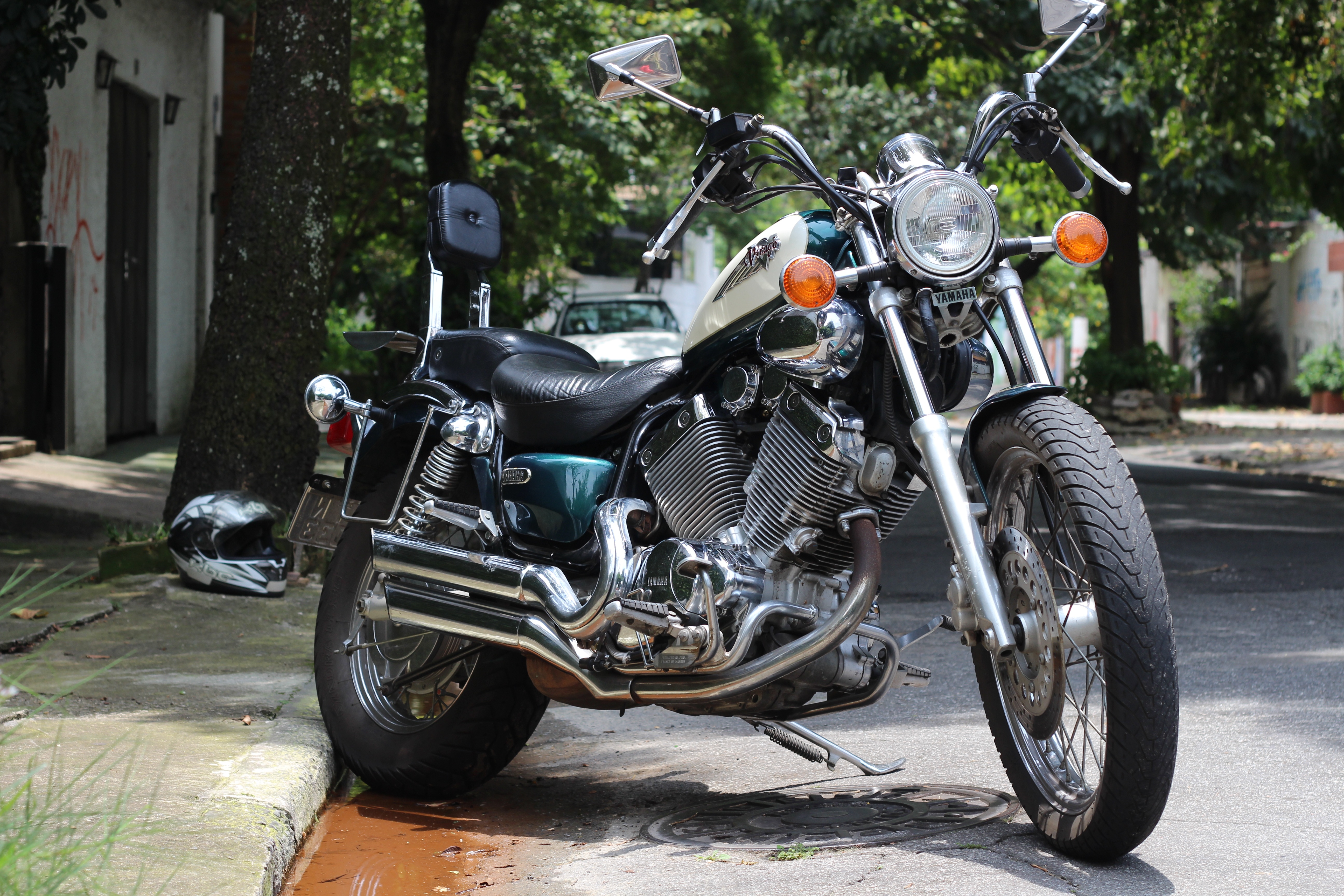 4K Yamaha Virago Wallpaper and Background Image