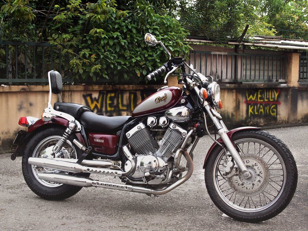 yamaha virago 535. Yamaha virago, Yamaha cafe racer, Suzuki