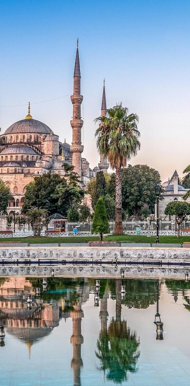 Turkey Mosque 4K wallpaper