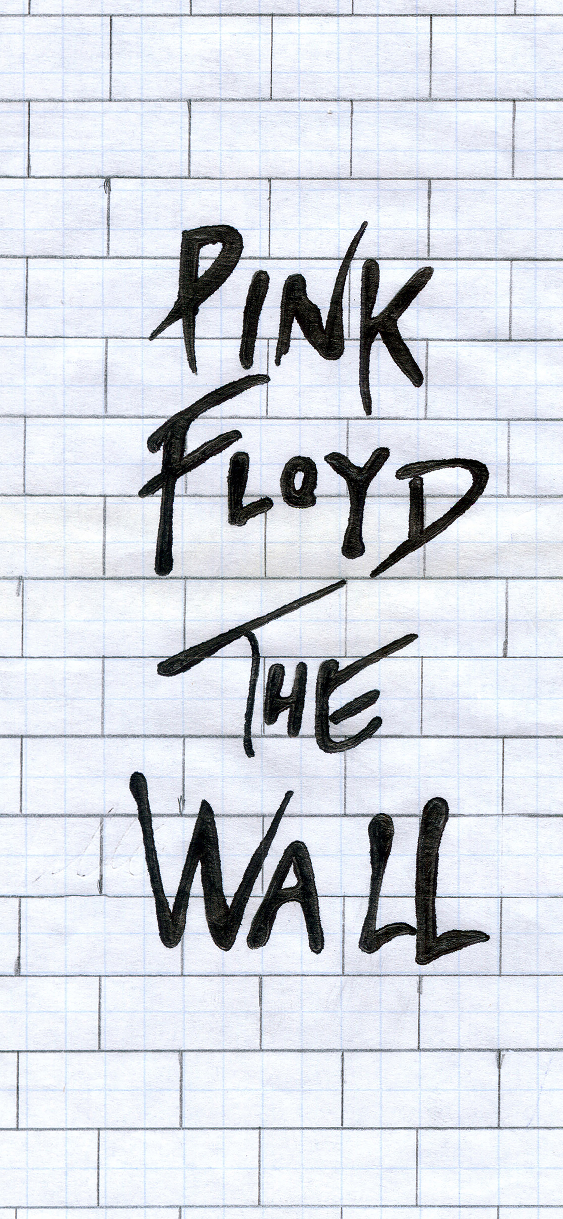 iPhoneXpapers pink floyd the wall album