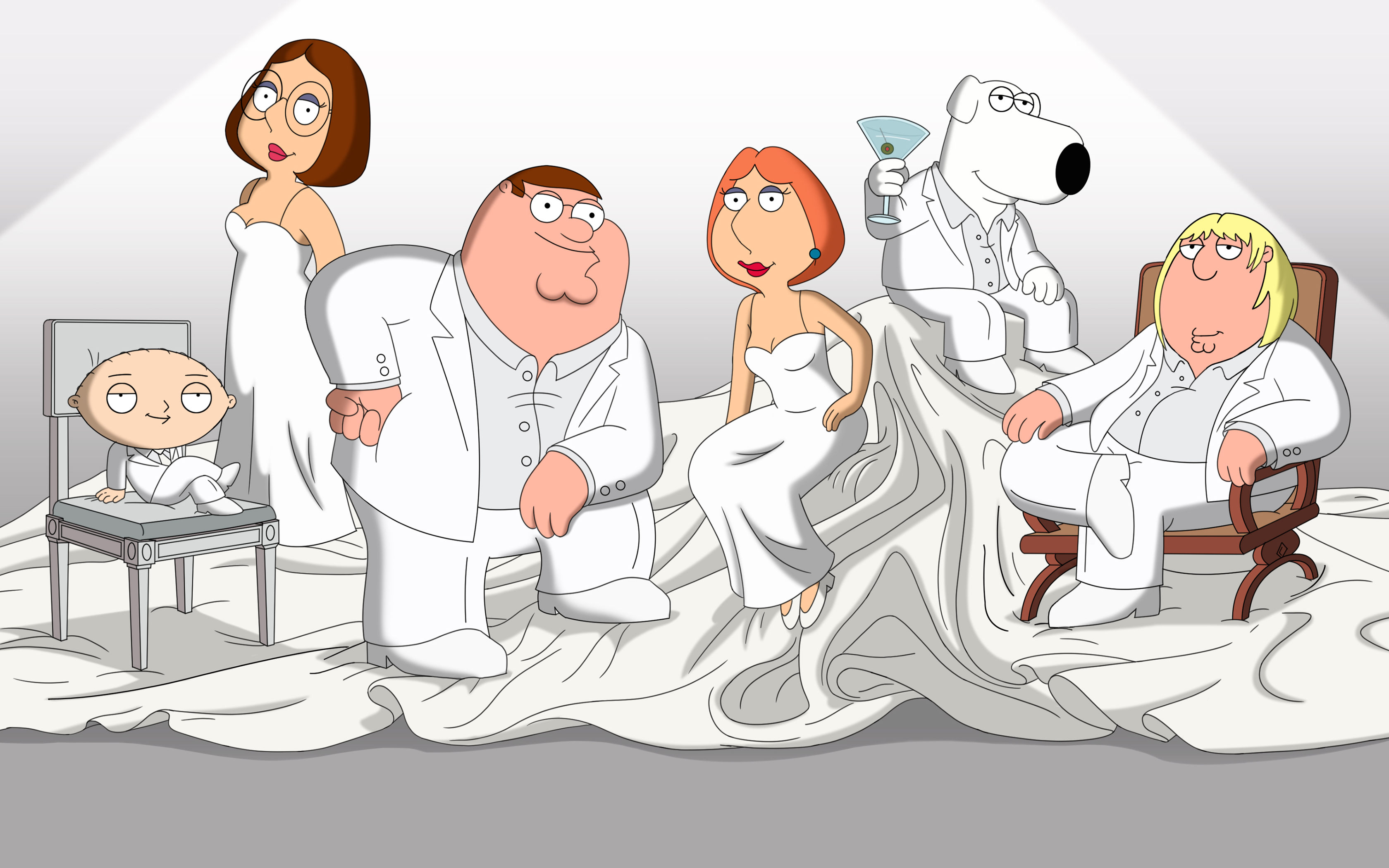 Wallpaper, Family Guy, tv series, Peter Griffin 3360x2100