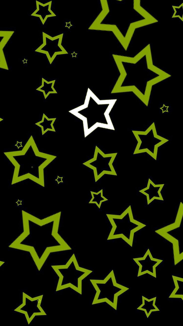Stars on green iphone wallpapers  Idea Wallpapers  iPhone WallpapersColor  Schemes