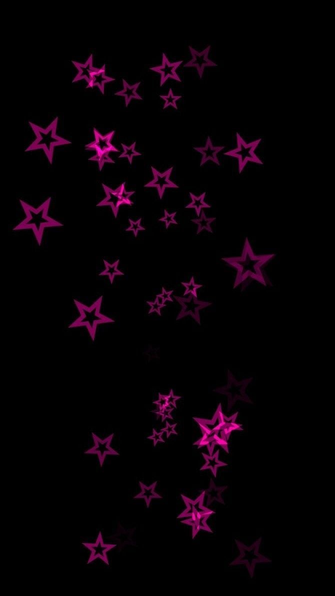 Stars iphone wallpaper. Star wallpaper, Cute wallpaper for phone, Dark wallpaper
