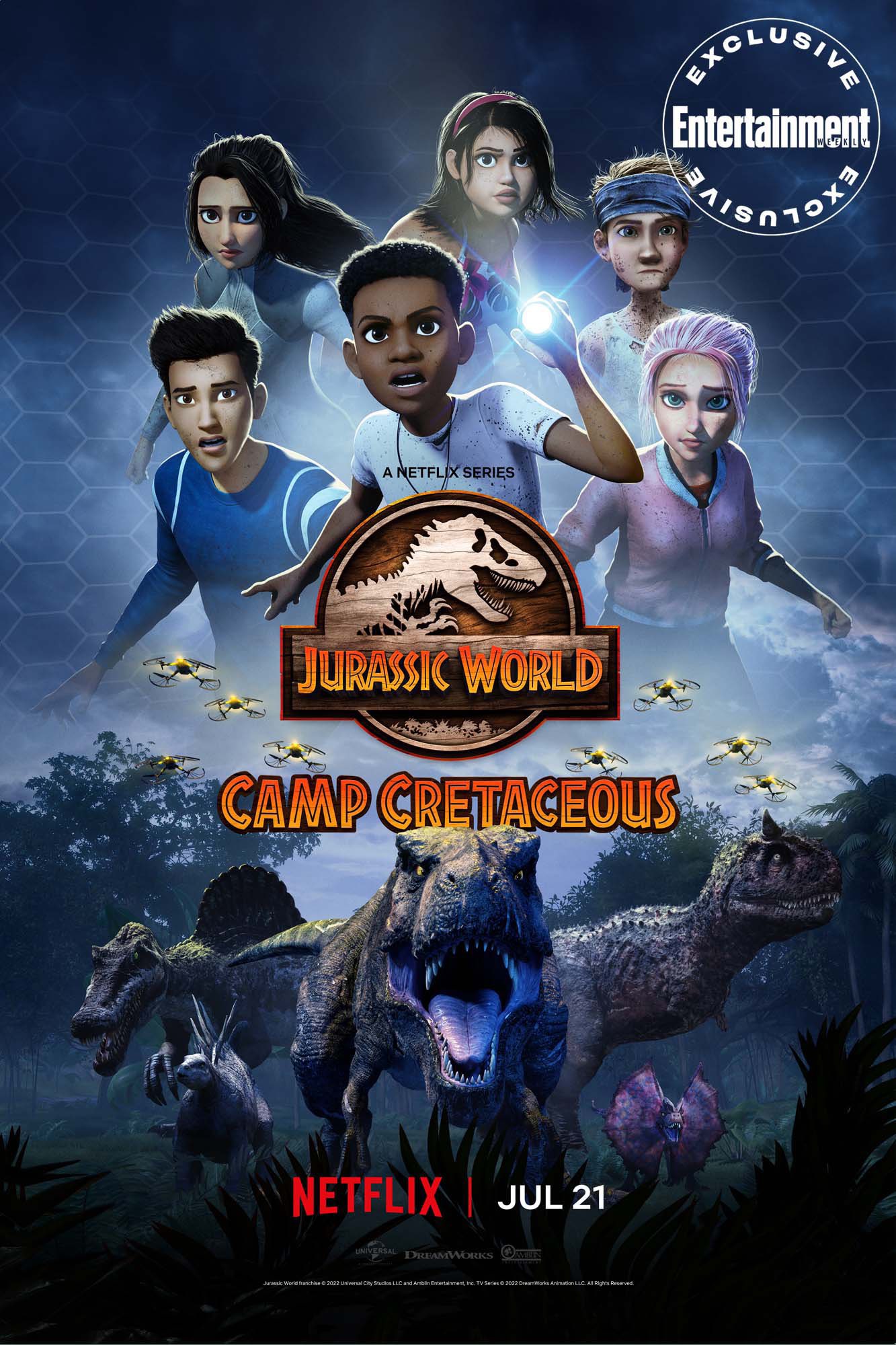 Camp Cretaceous season 5 poster