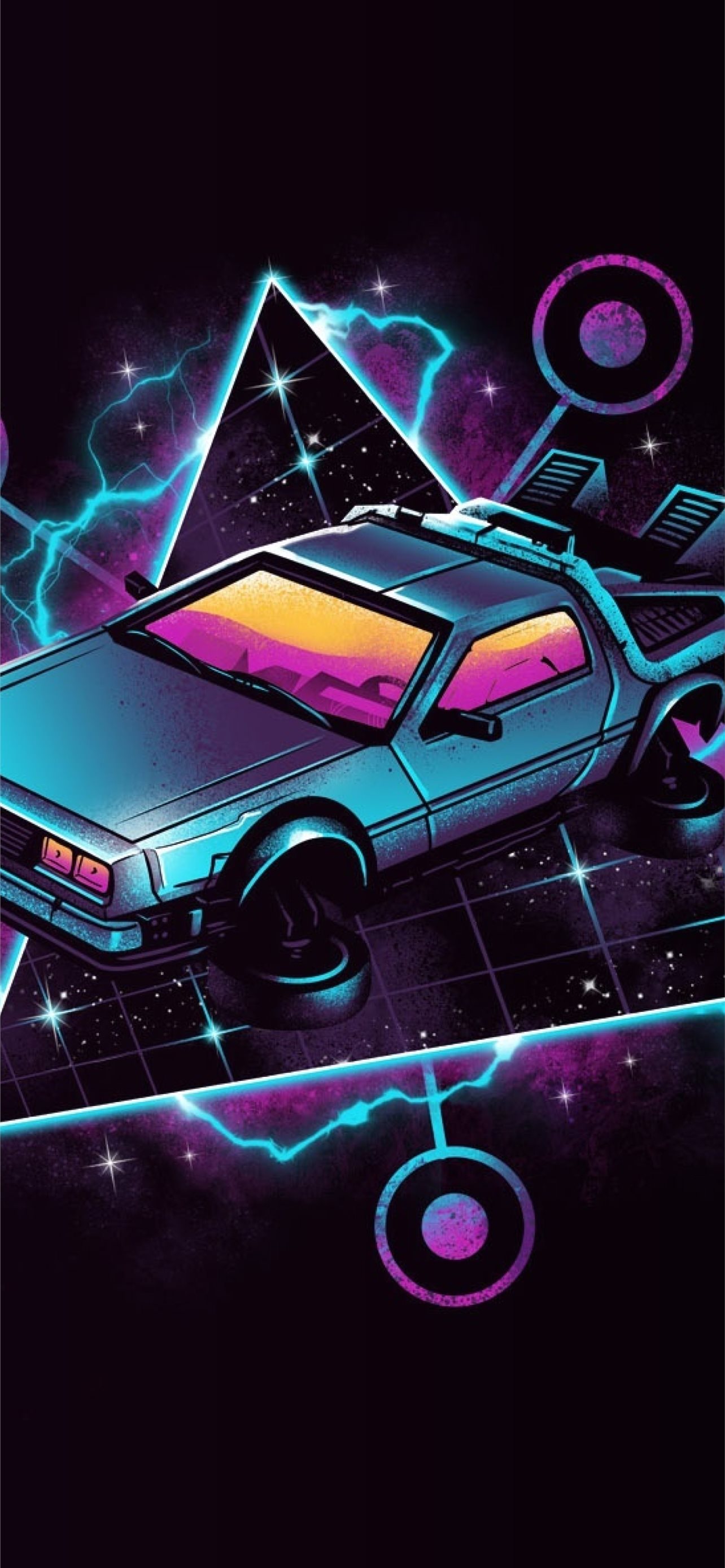 Back to the Future Movie Artwork Resolution HD Art. iPhone Wallpaper Free Download