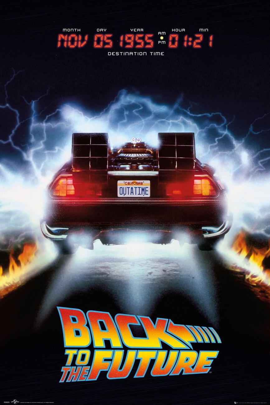 Poster Back To The Future. Wall Art, Gifts & Merchandise