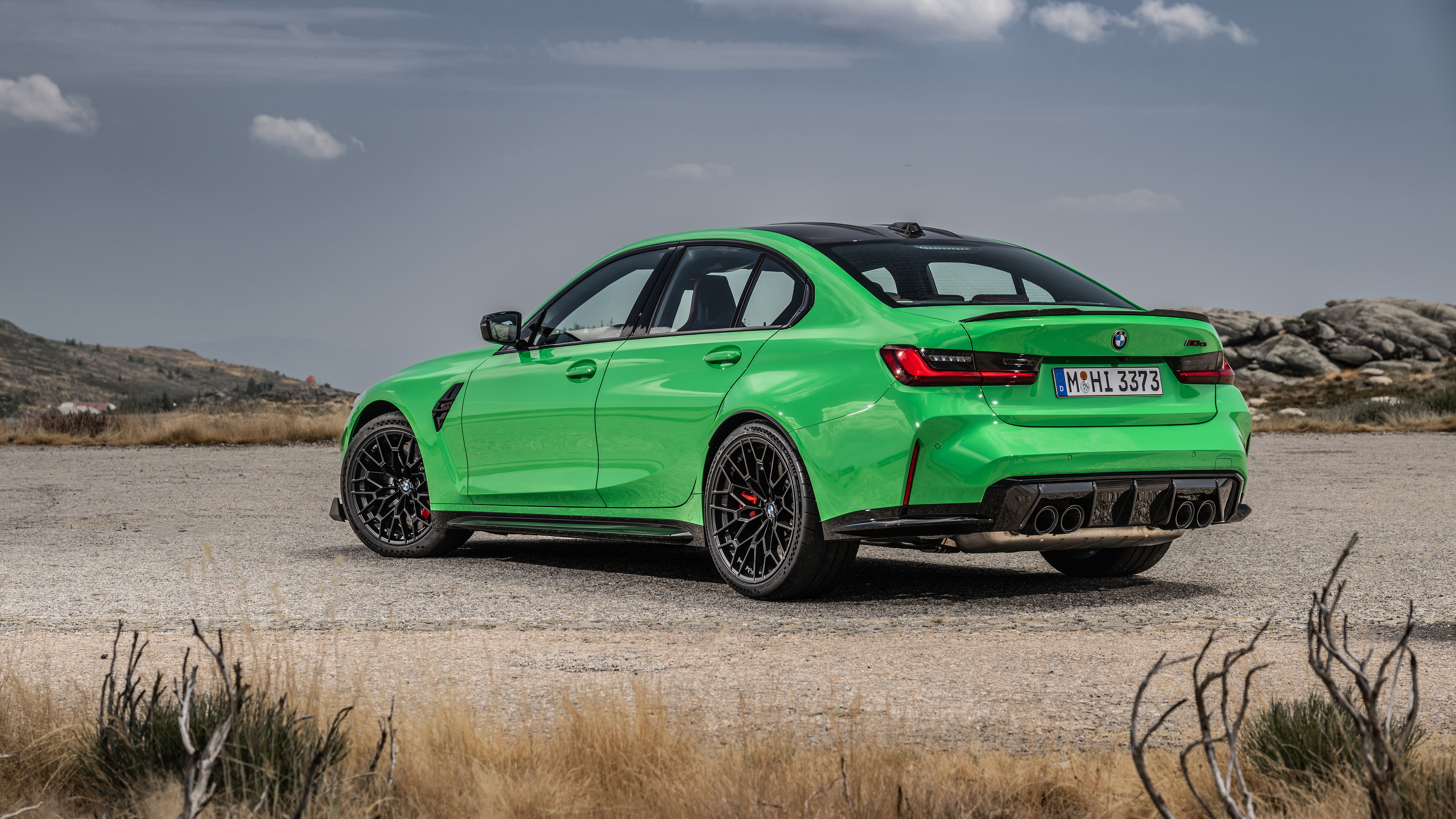 BMW M3 CS 2023 4K Wallpaper Car