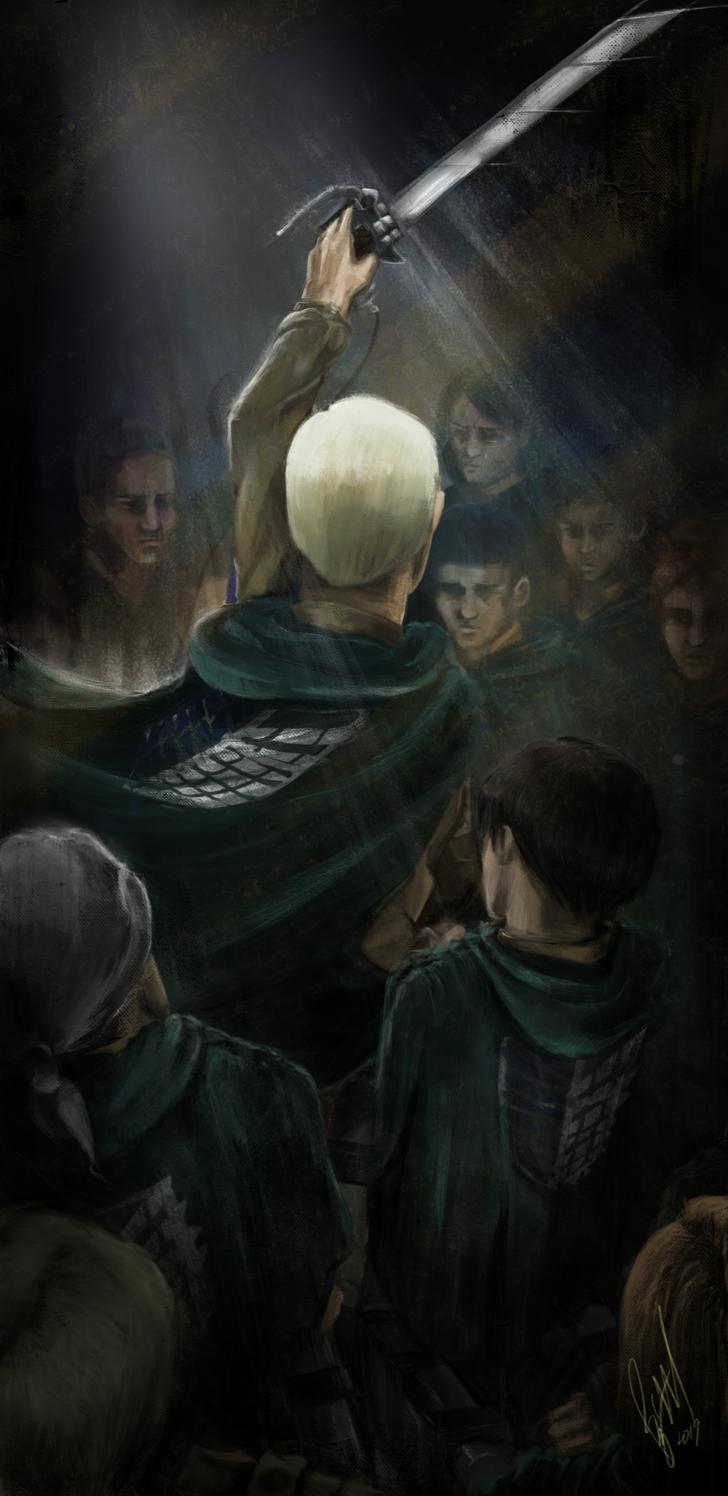 Shingeki no Kyojin / Attack on Titan. Erwin attack on titan, Attack on titan, Attack on titan anime